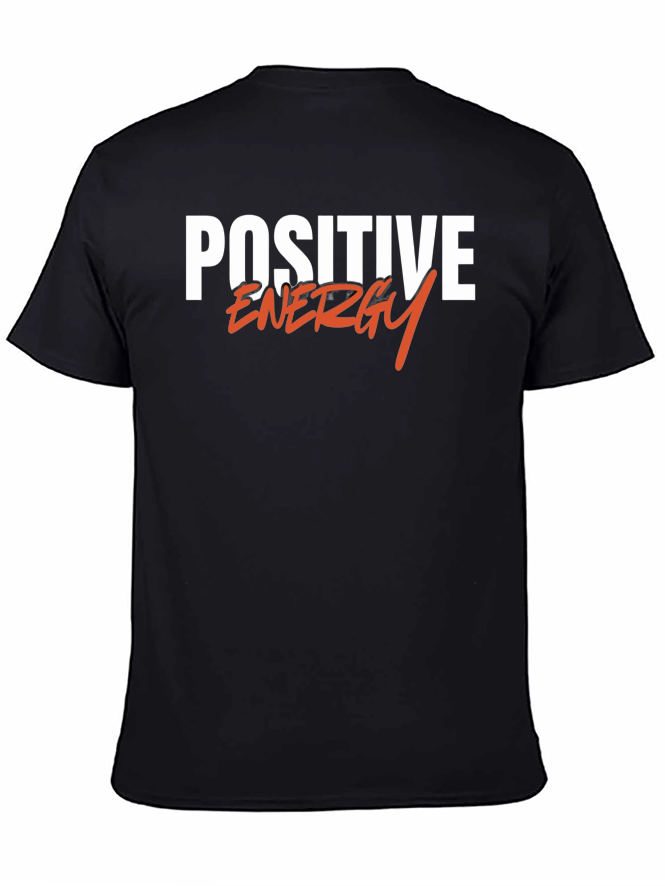 Positive Energy Black Graphic Tee Shirt