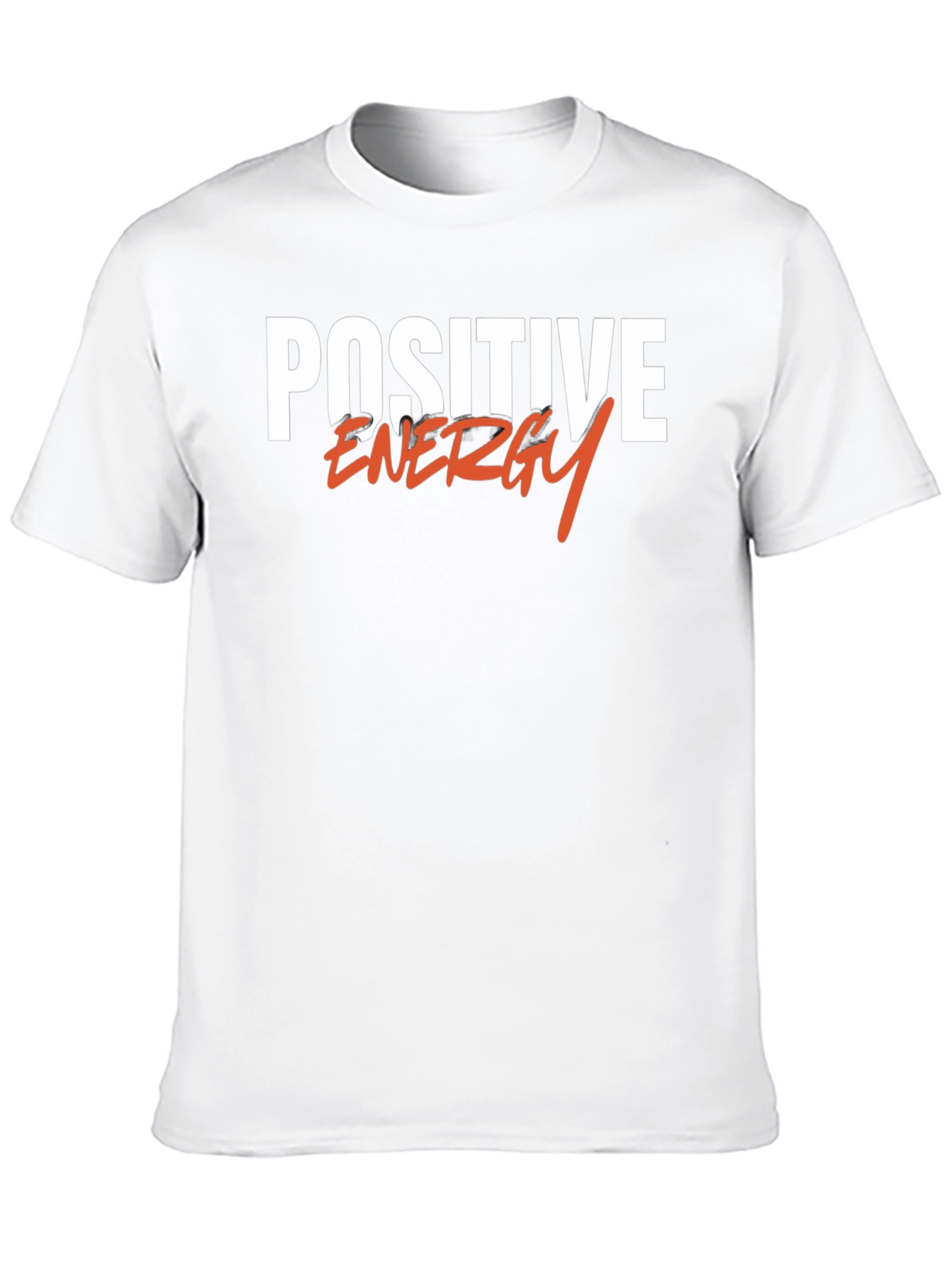 Positive Energy Black Graphic Tee Shirt