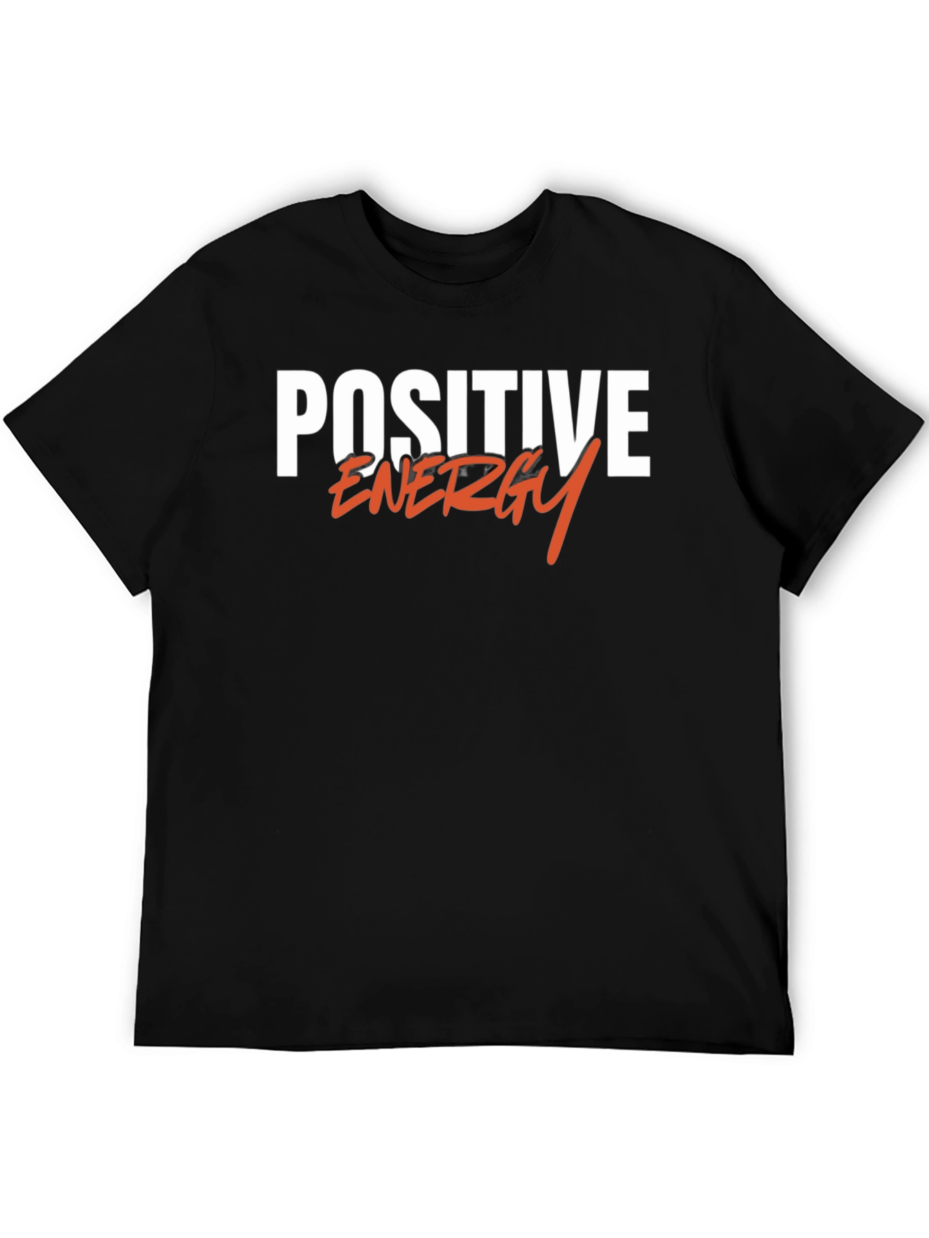 Positive Energy Black Graphic Tee Shirt