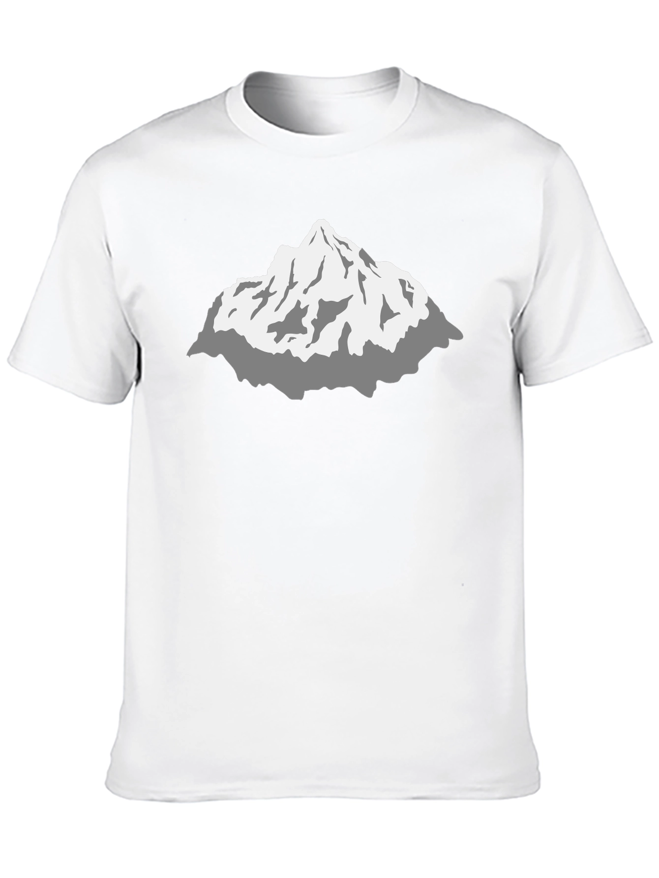 Mountain Graphic Black T-Shirt - Stylish Peak Design
