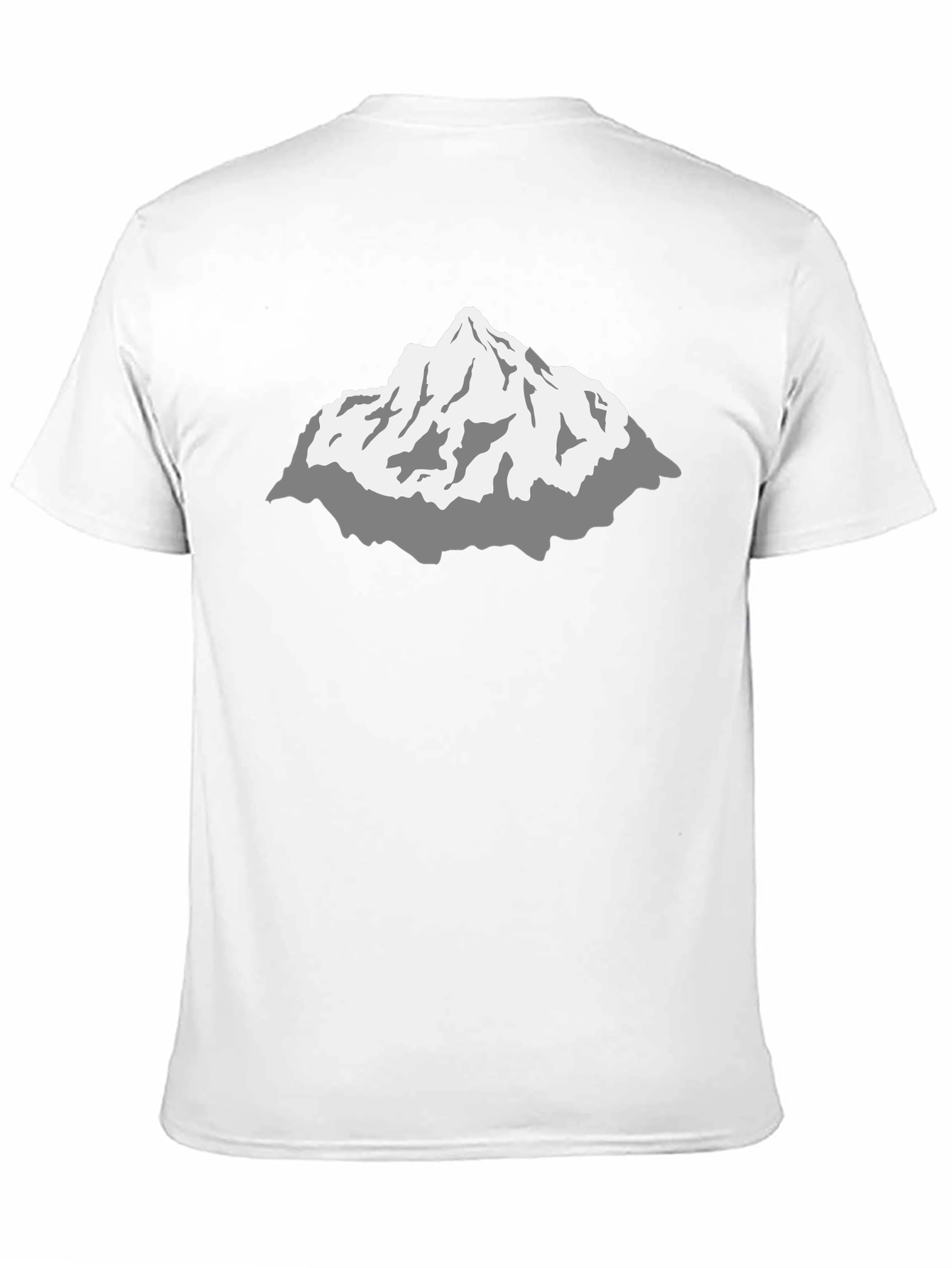 Mountain Graphic Black T-Shirt - Stylish Peak Design