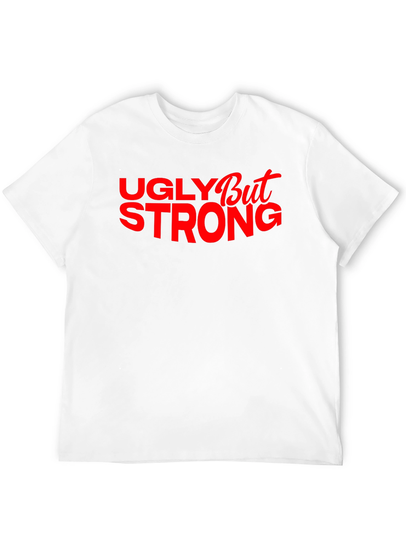 Ugly But Strong Graphic Tee - Mens Black T-Shirt