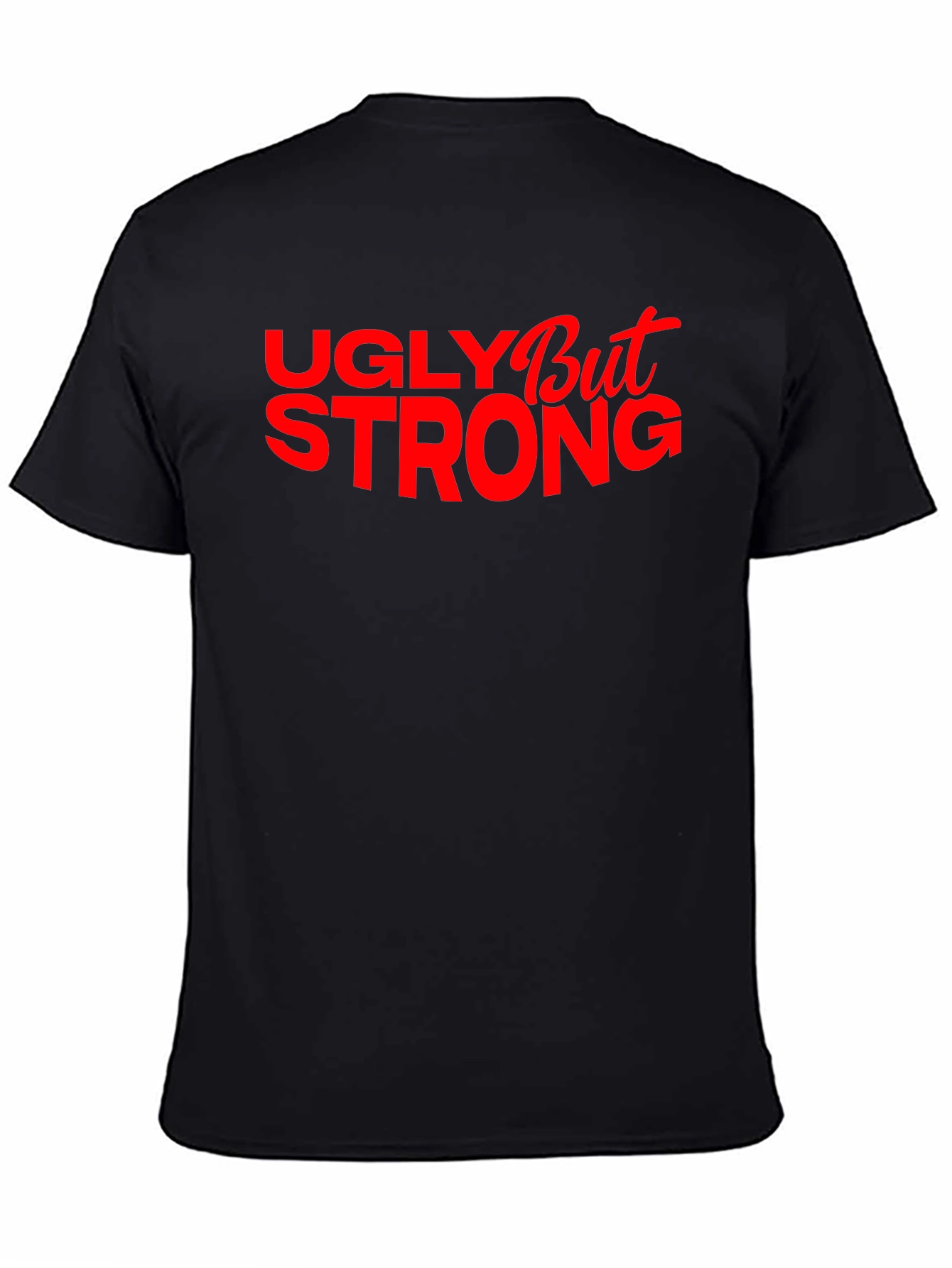 Ugly But Strong Graphic Tee - Mens Black T-Shirt