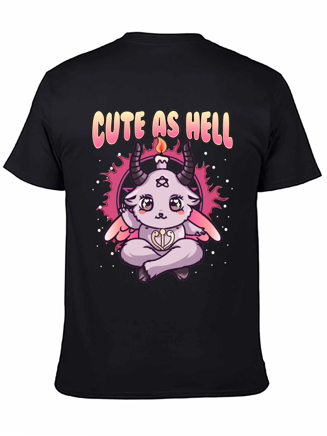 Cute as Hell Baphomet Graphic T-Shirt