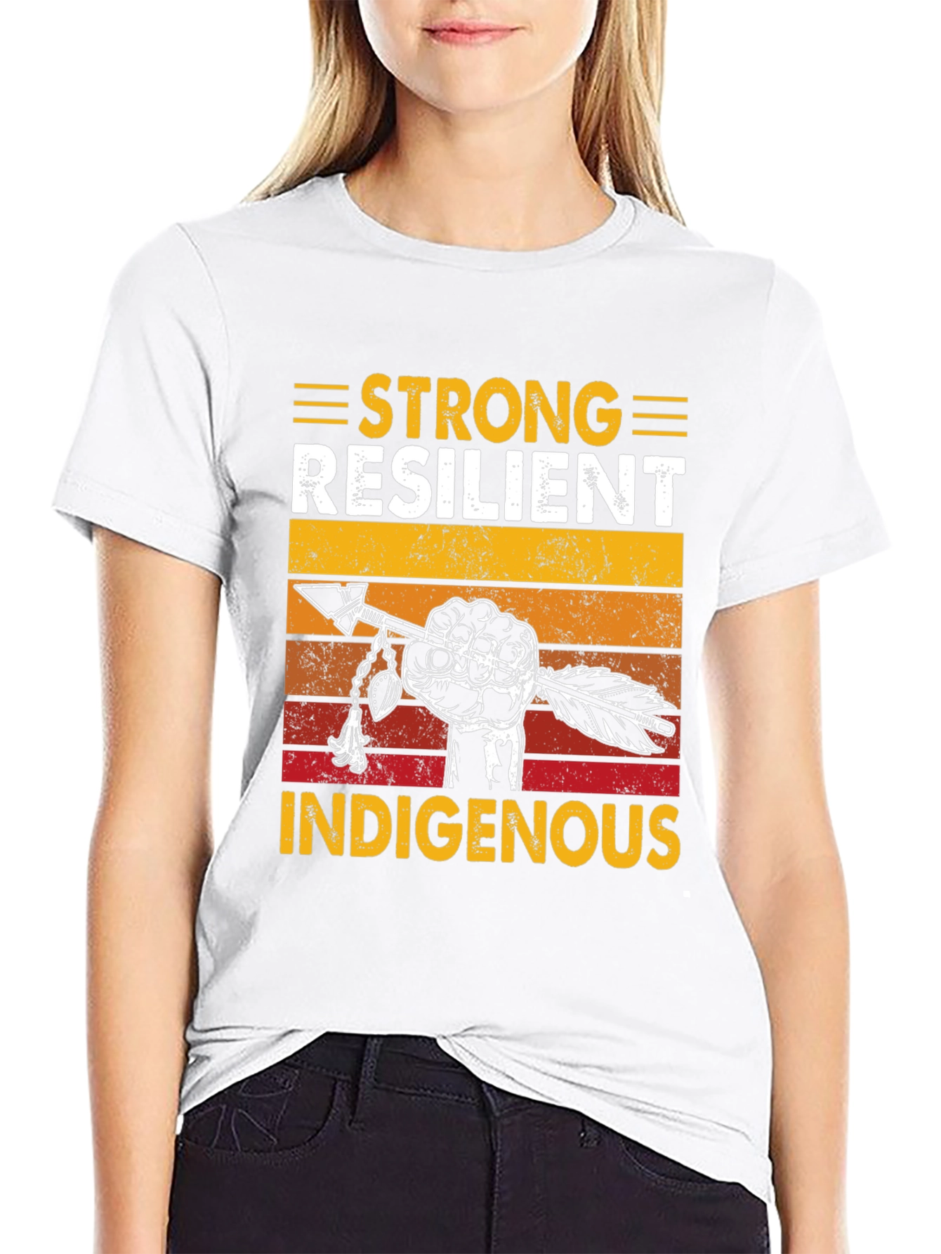 Strong Resilient Indigenous Graphic Tee