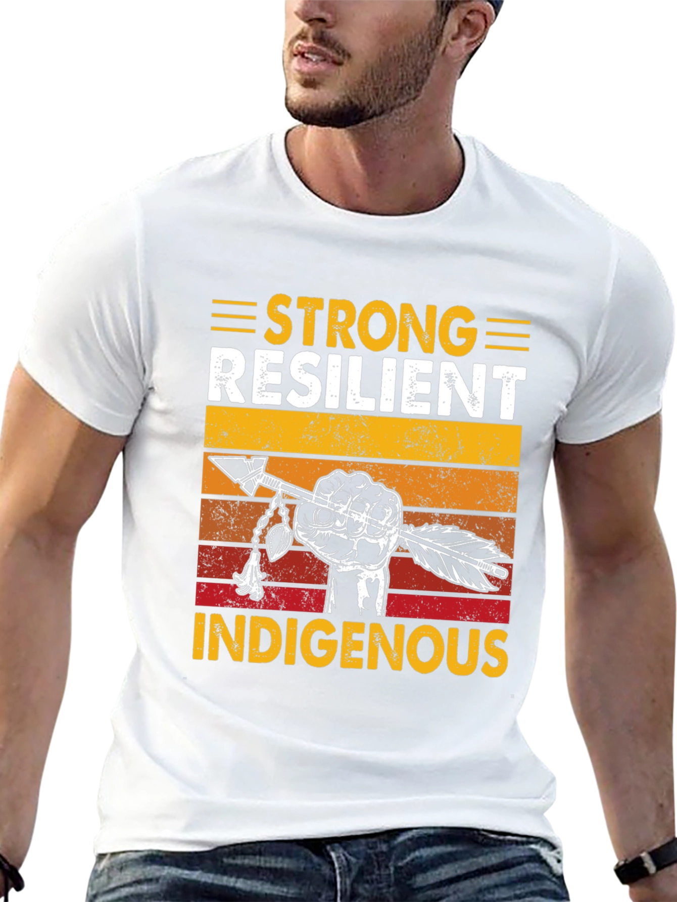 Strong Resilient Indigenous Graphic Tee
