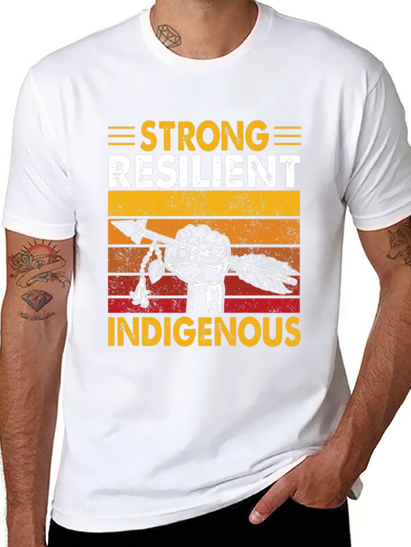 Strong Resilient Indigenous Graphic Tee