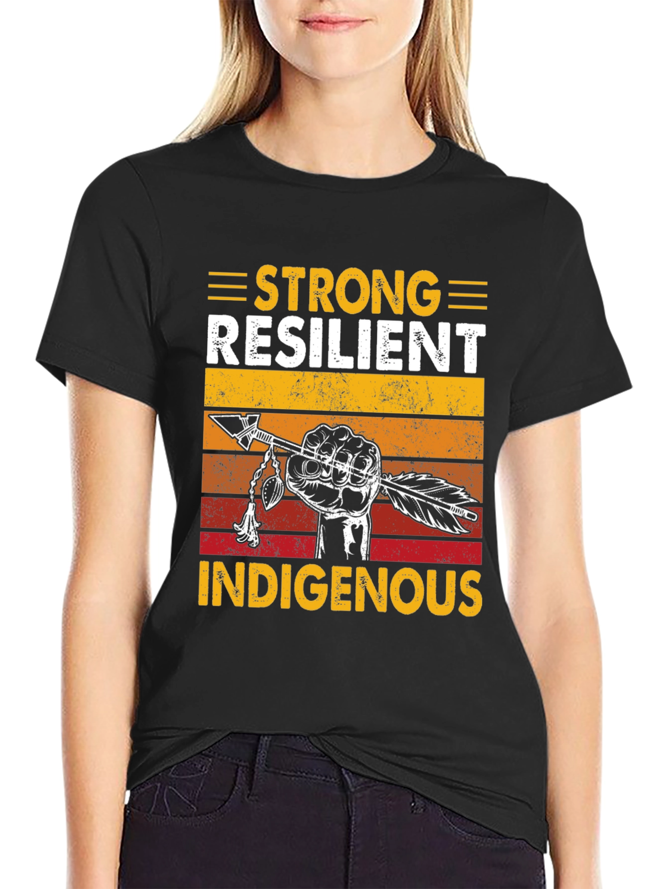 Strong Resilient Indigenous Graphic Tee