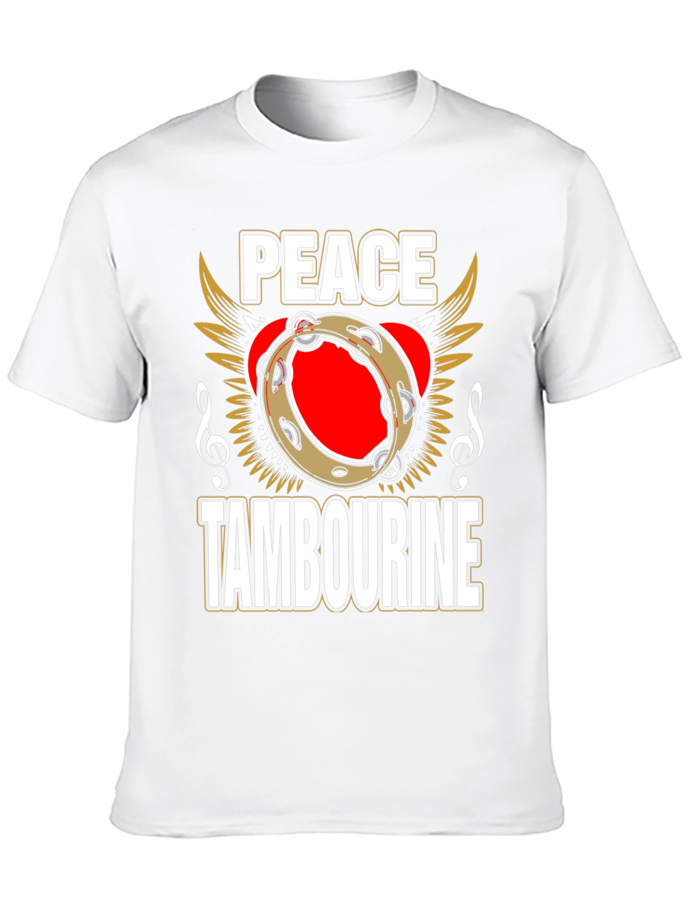 Peace Tambourine Graphic Tee