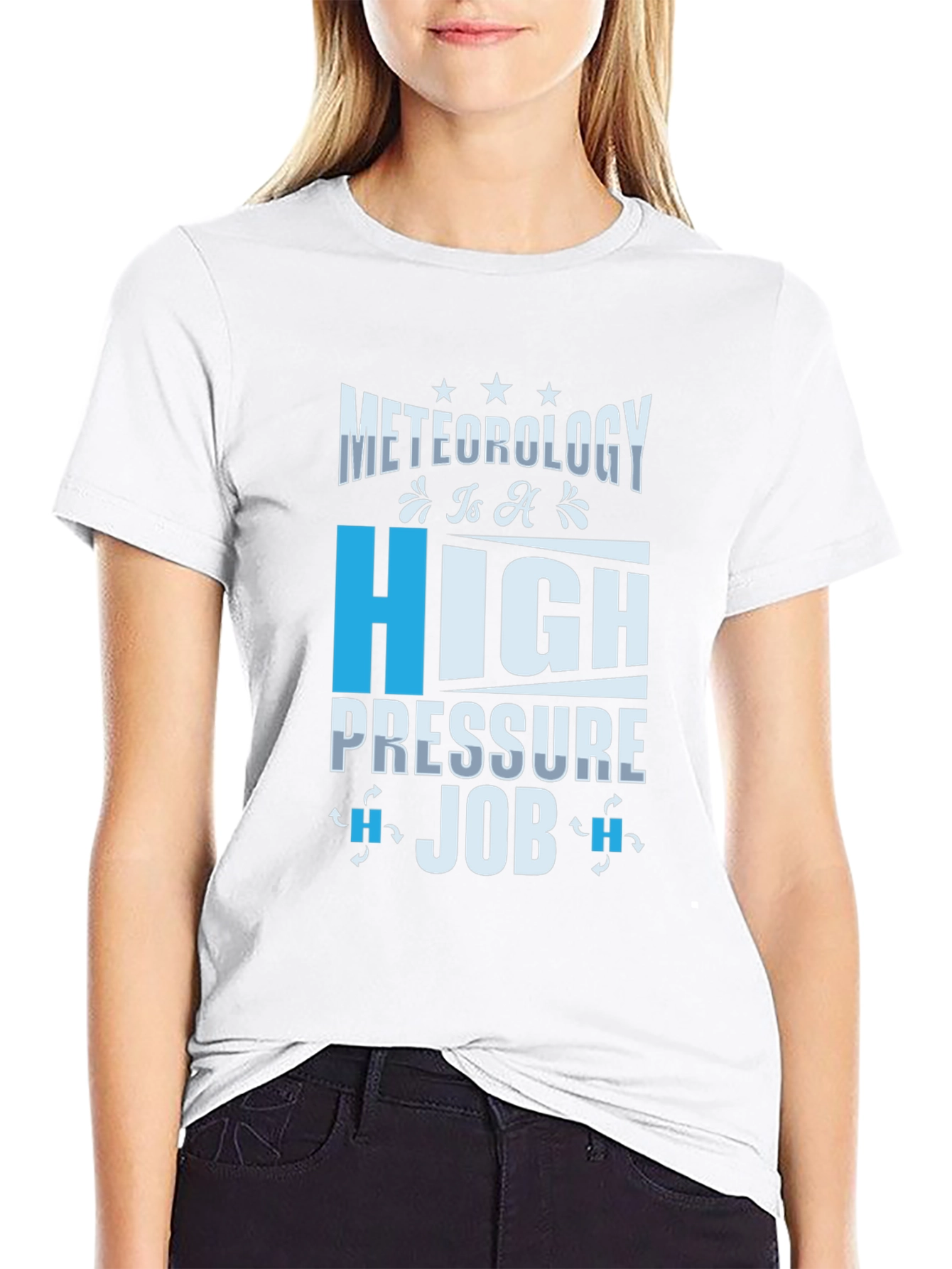 Meteorology High Pressure Job Graphic Tee