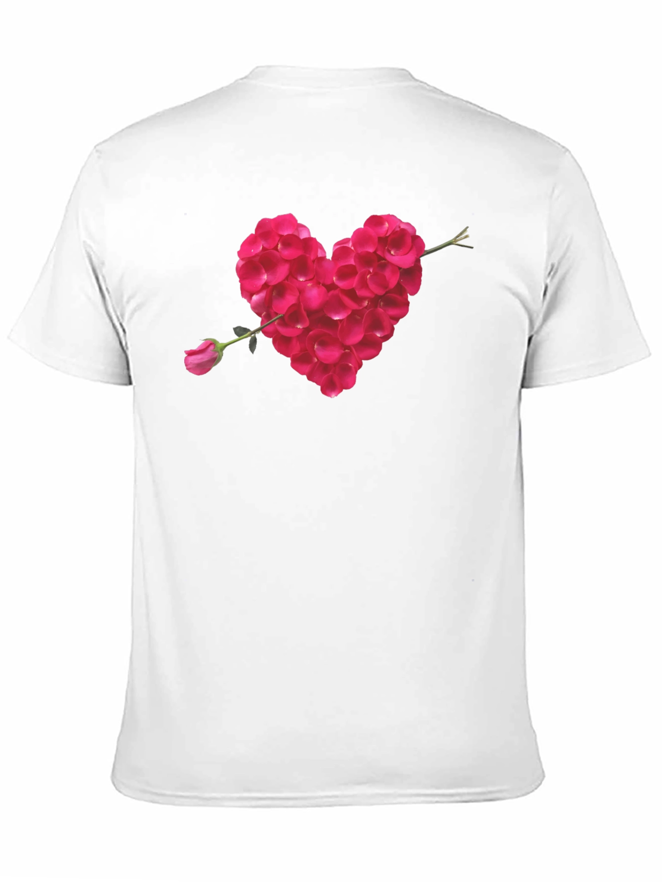 Heart Rose Petal Arrow T-Shirt