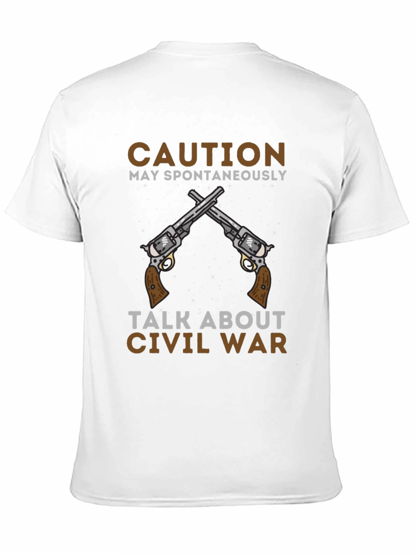 Caution Talk About Civil War T-Shirt