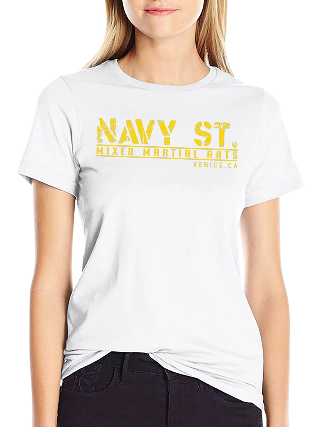 Navy St. Mixed Martial Arts T-Shirt