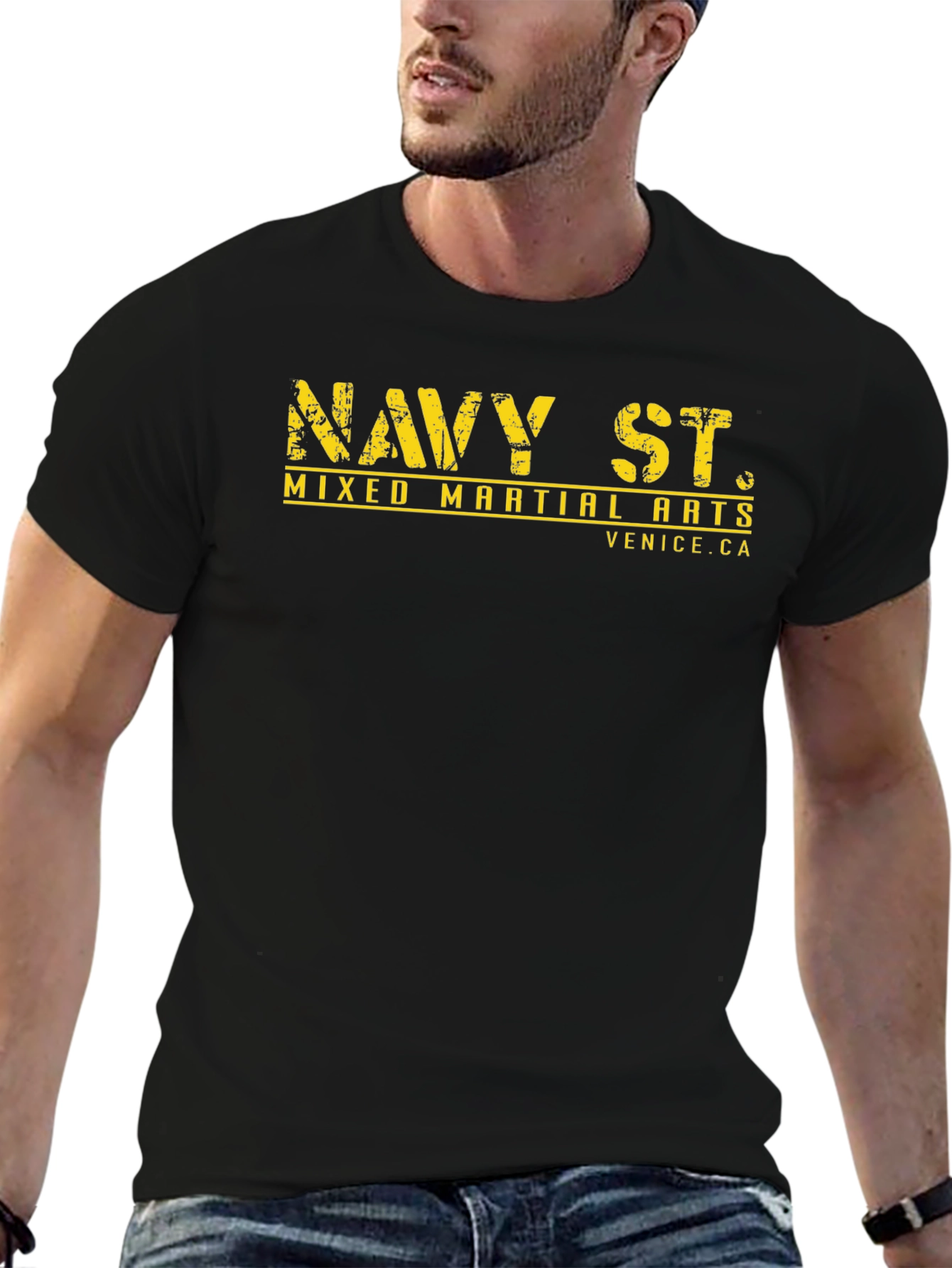 Navy St. Mixed Martial Arts T-Shirt