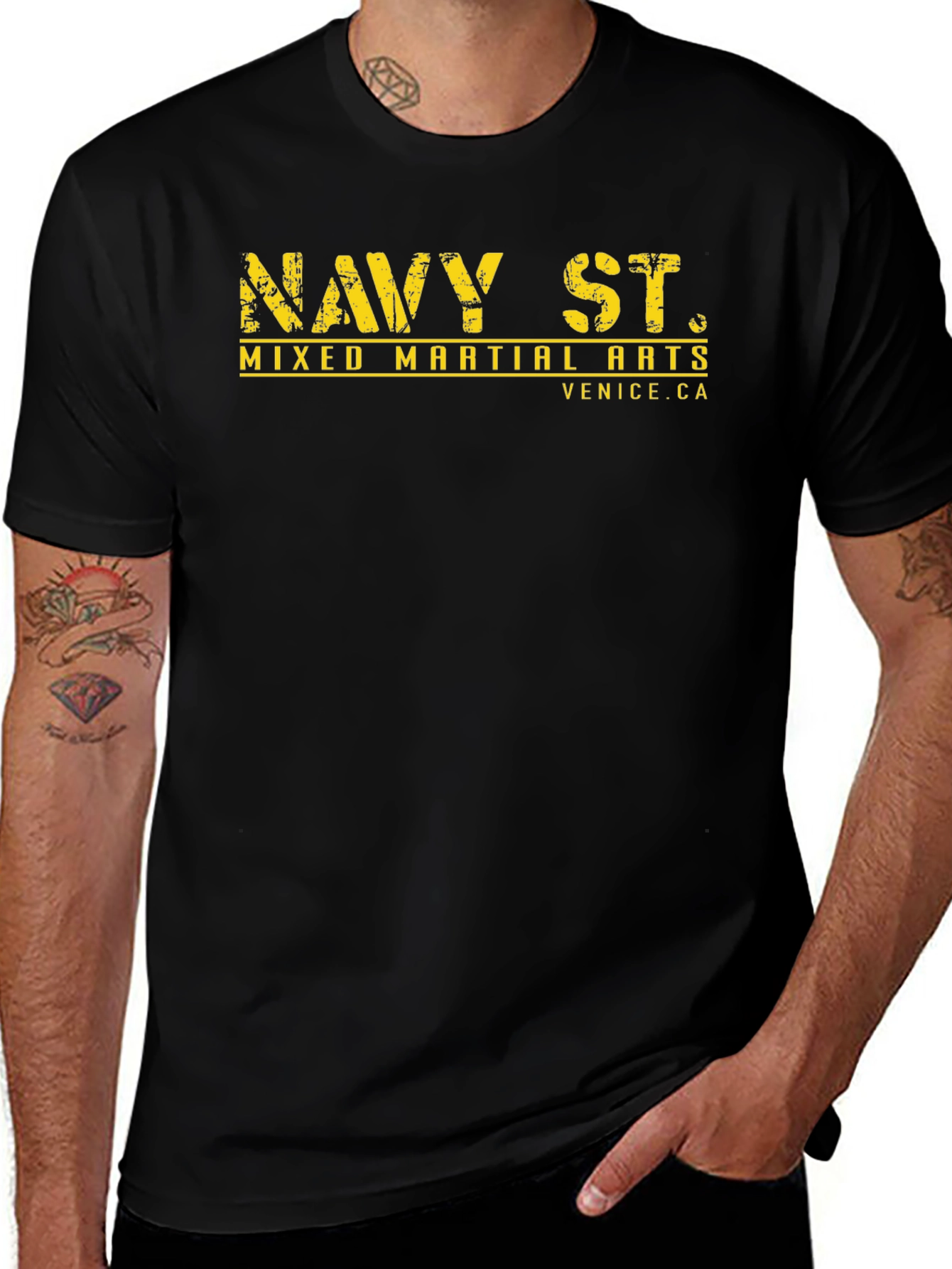 Navy St. Mixed Martial Arts T-Shirt