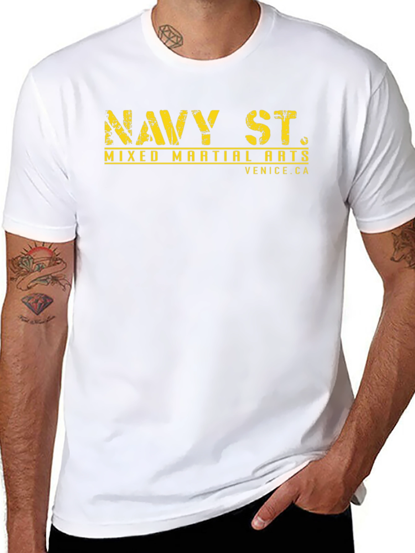 Navy St. Mixed Martial Arts T-Shirt