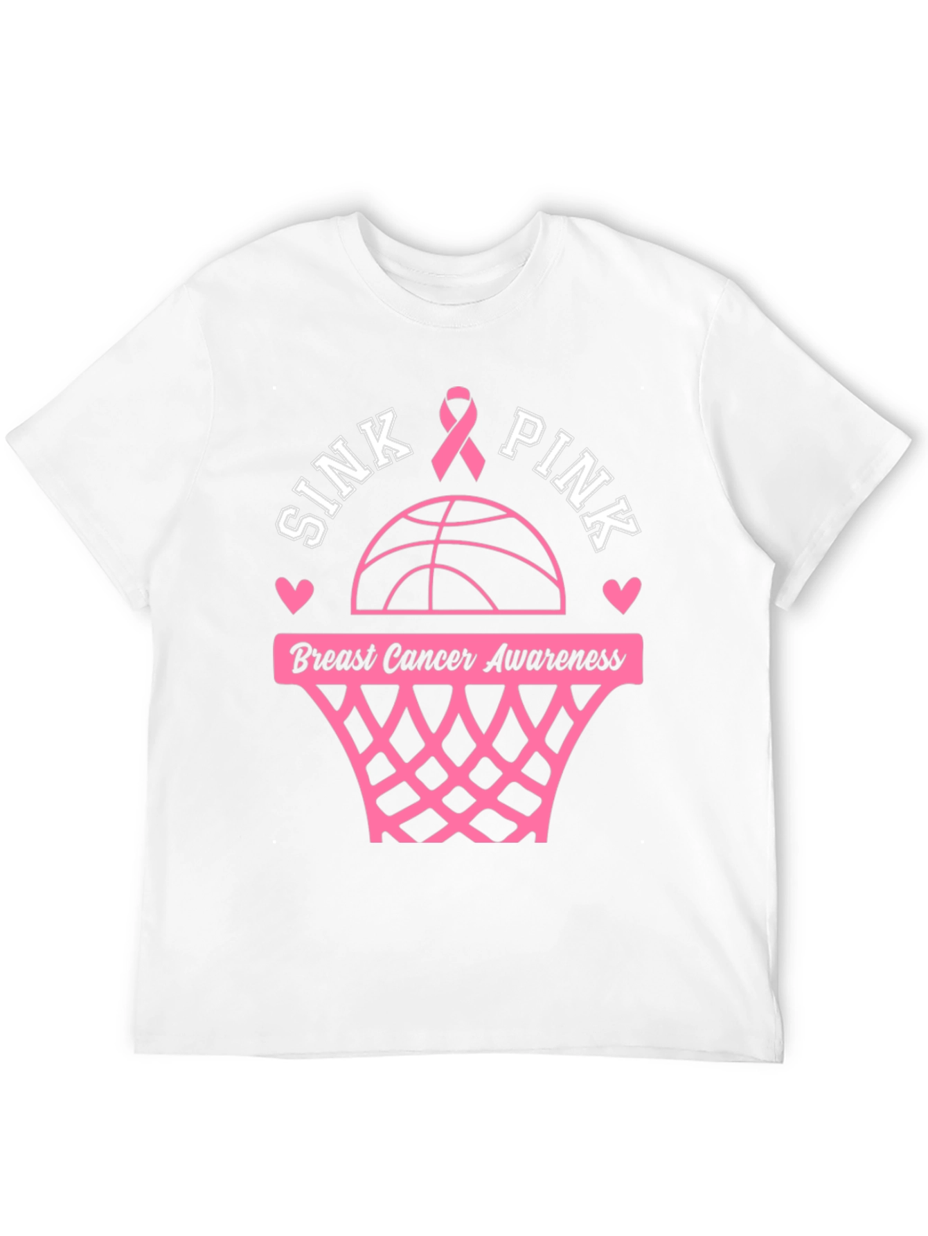 Sink Pink Breast Cancer Awareness T-Shirt