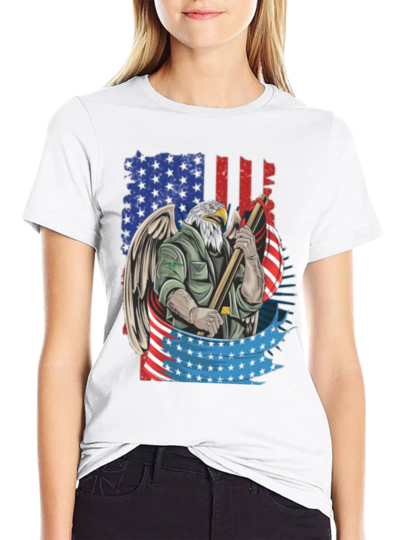 American Eagle Patriotic T-Shirt
