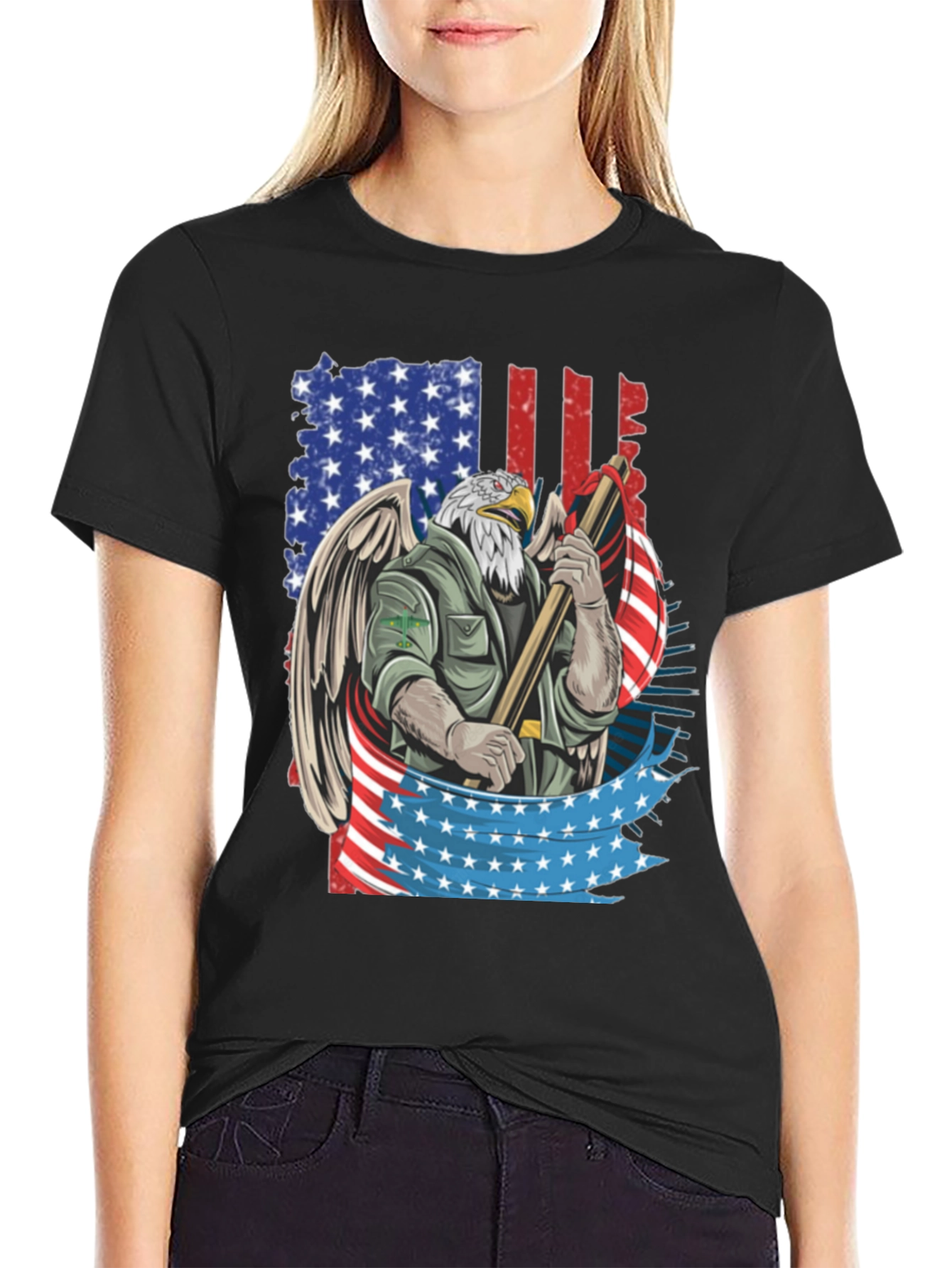 American Eagle Patriotic T-Shirt