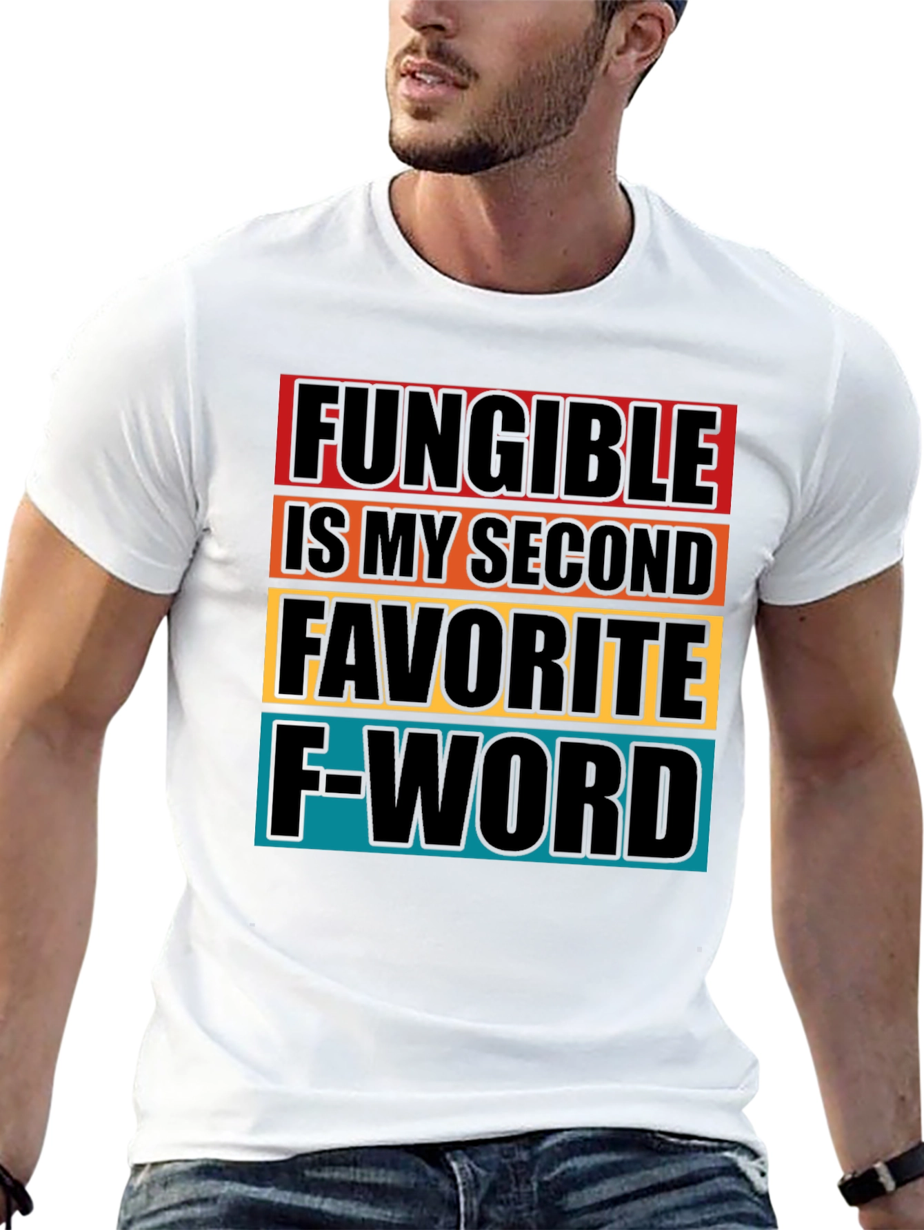 Fungible Second Favorite F-Word Graphic Tee
