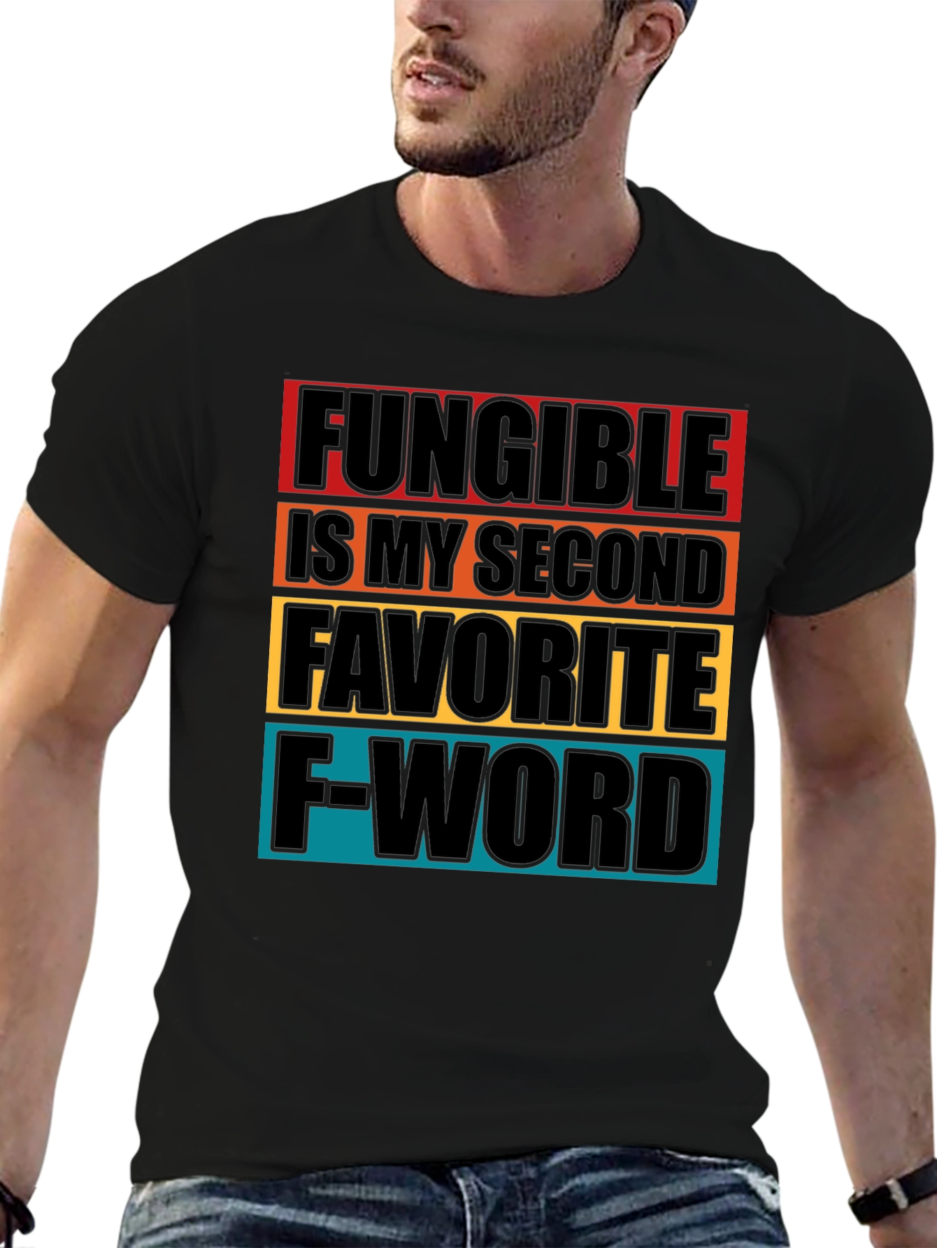 Fungible Second Favorite F-Word Graphic Tee