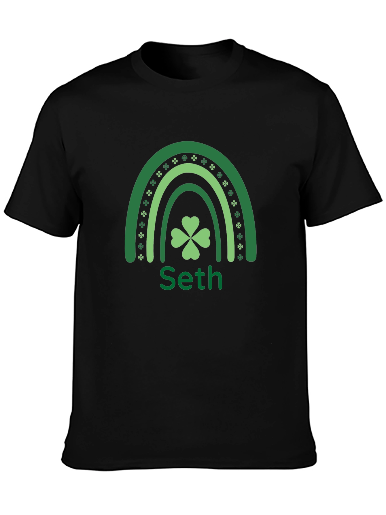 Seths St. Patricks Day Lucky Rainbow T-Shirt