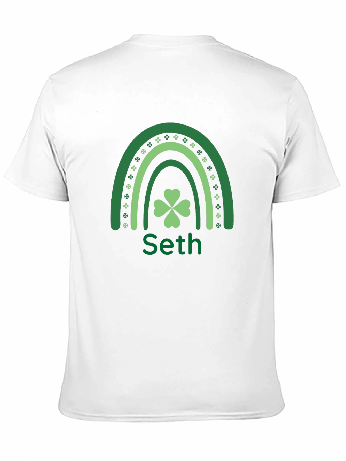 Seths St. Patricks Day Lucky Rainbow T-Shirt