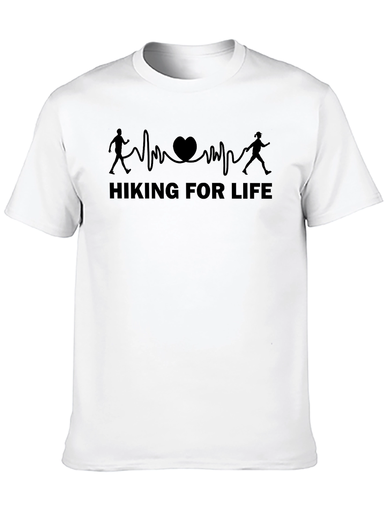 Hiking for Life Graphic T-Shirt
