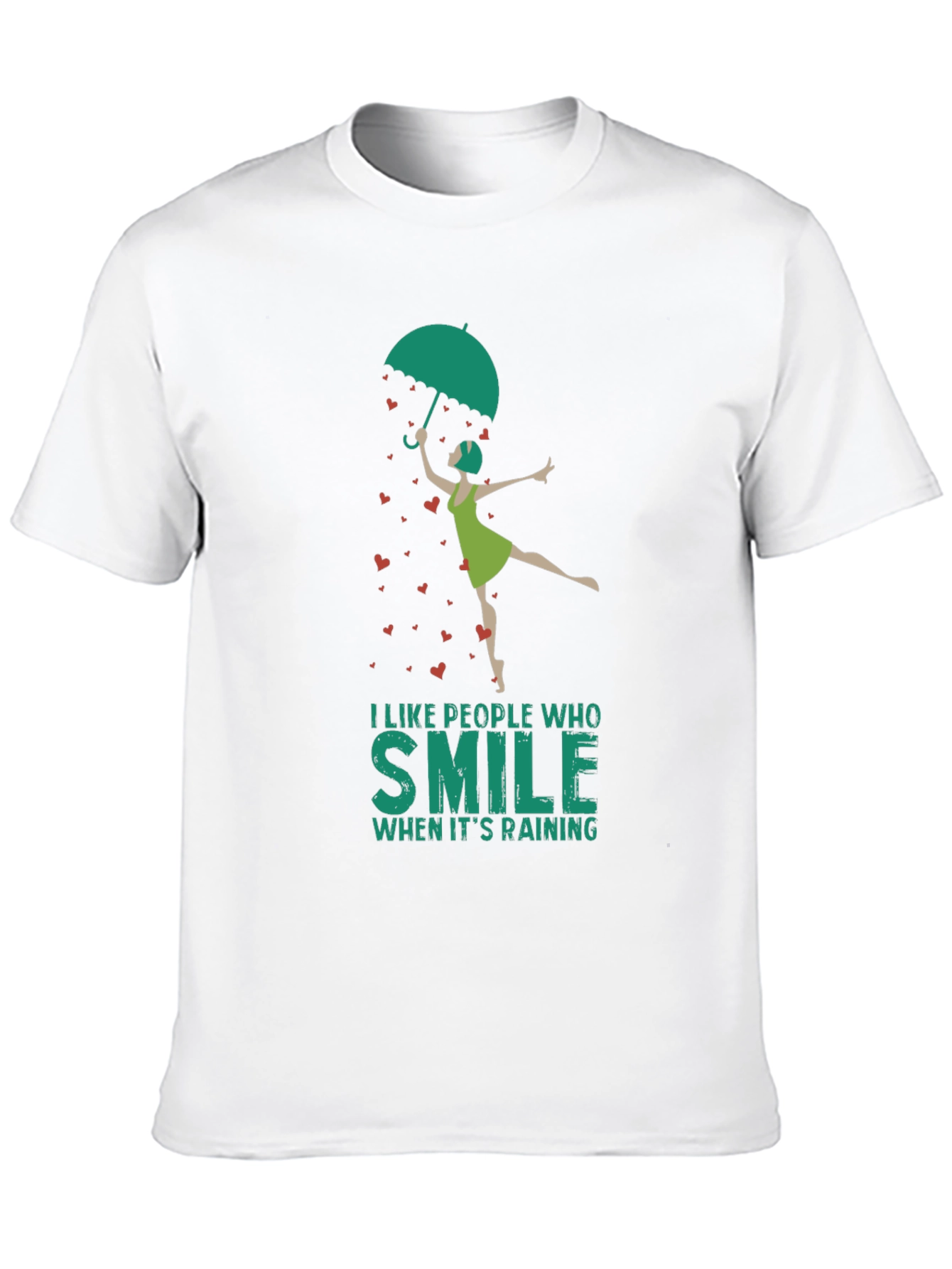 Smile in the Rain Graphic T-Shirt