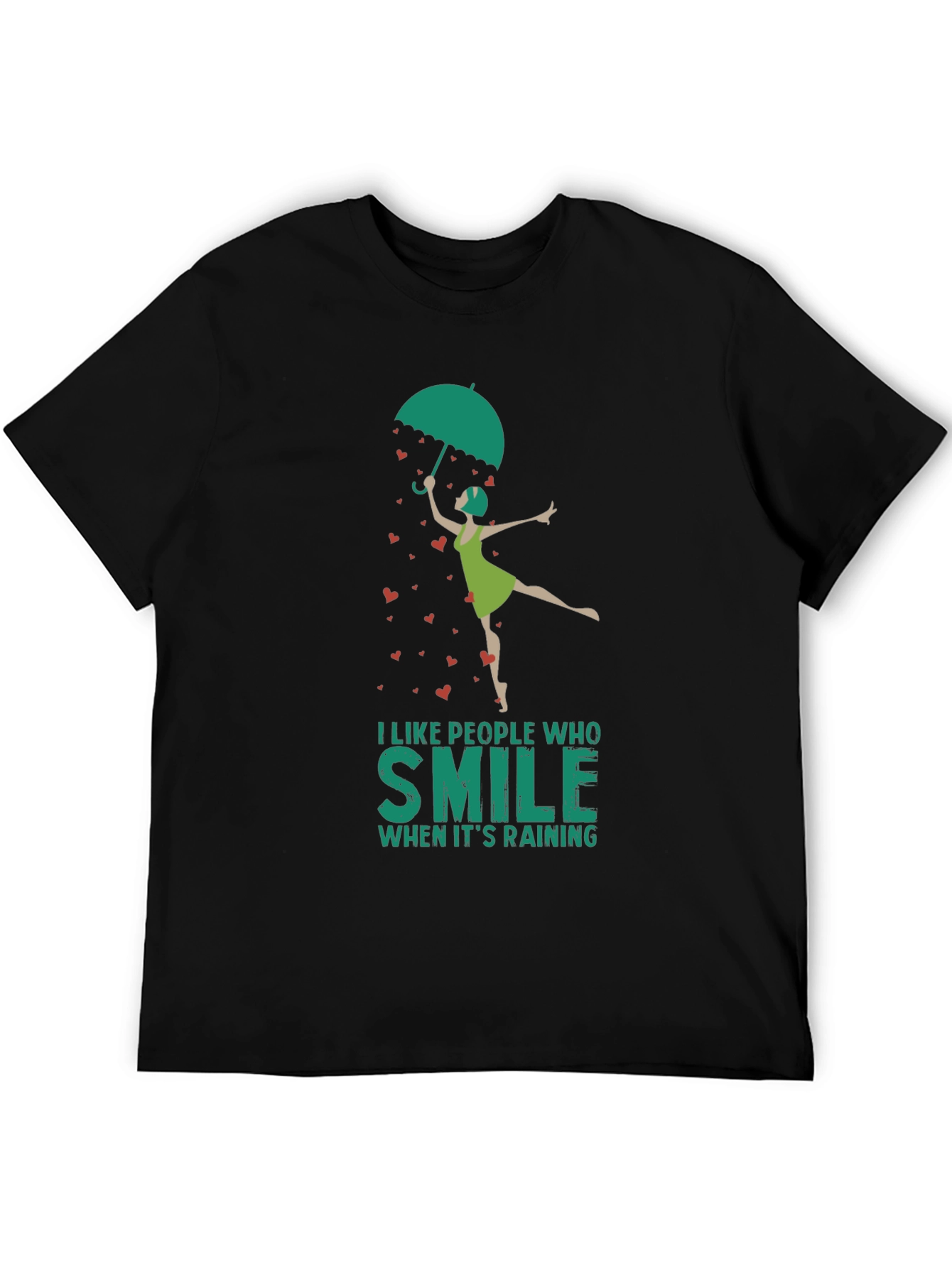 Smile in the Rain Graphic T-Shirt