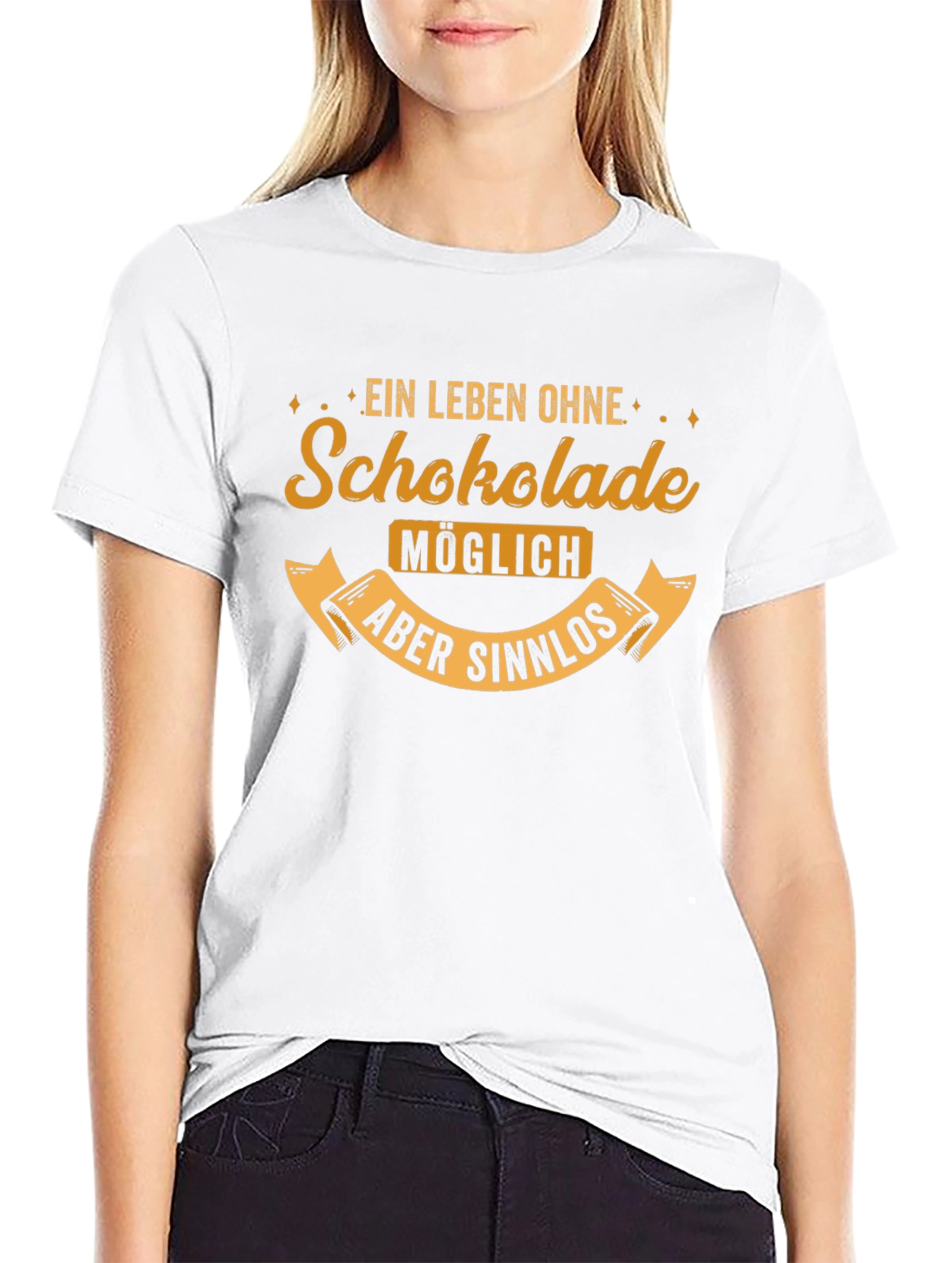Chocolate Lover T-Shirt - Ein Leben Ohne Schokolade