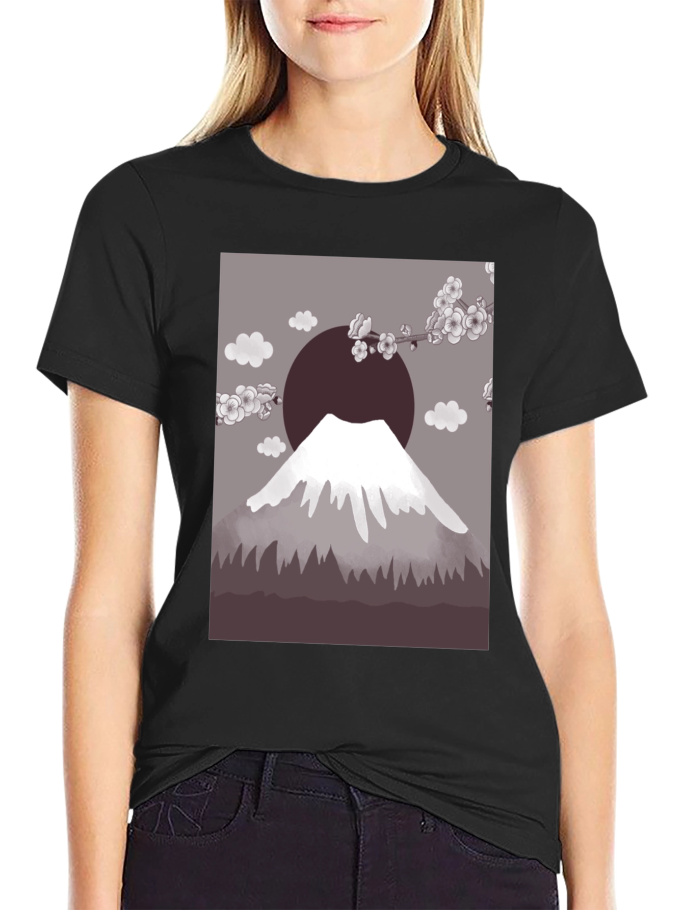 Mount Fuji Graphic Tee - Stylish & Comfortable