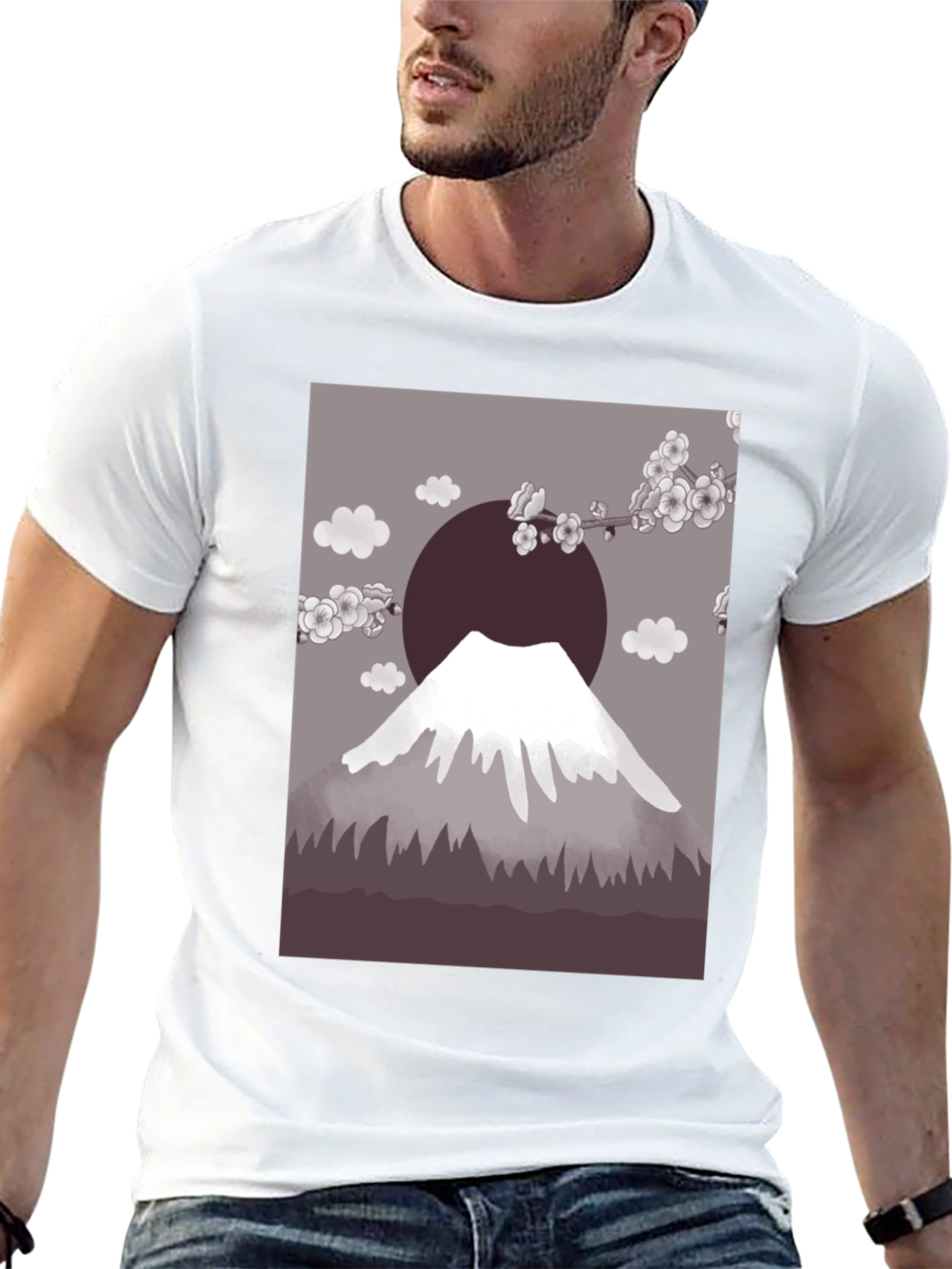 Mount Fuji Graphic Tee - Stylish & Comfortable