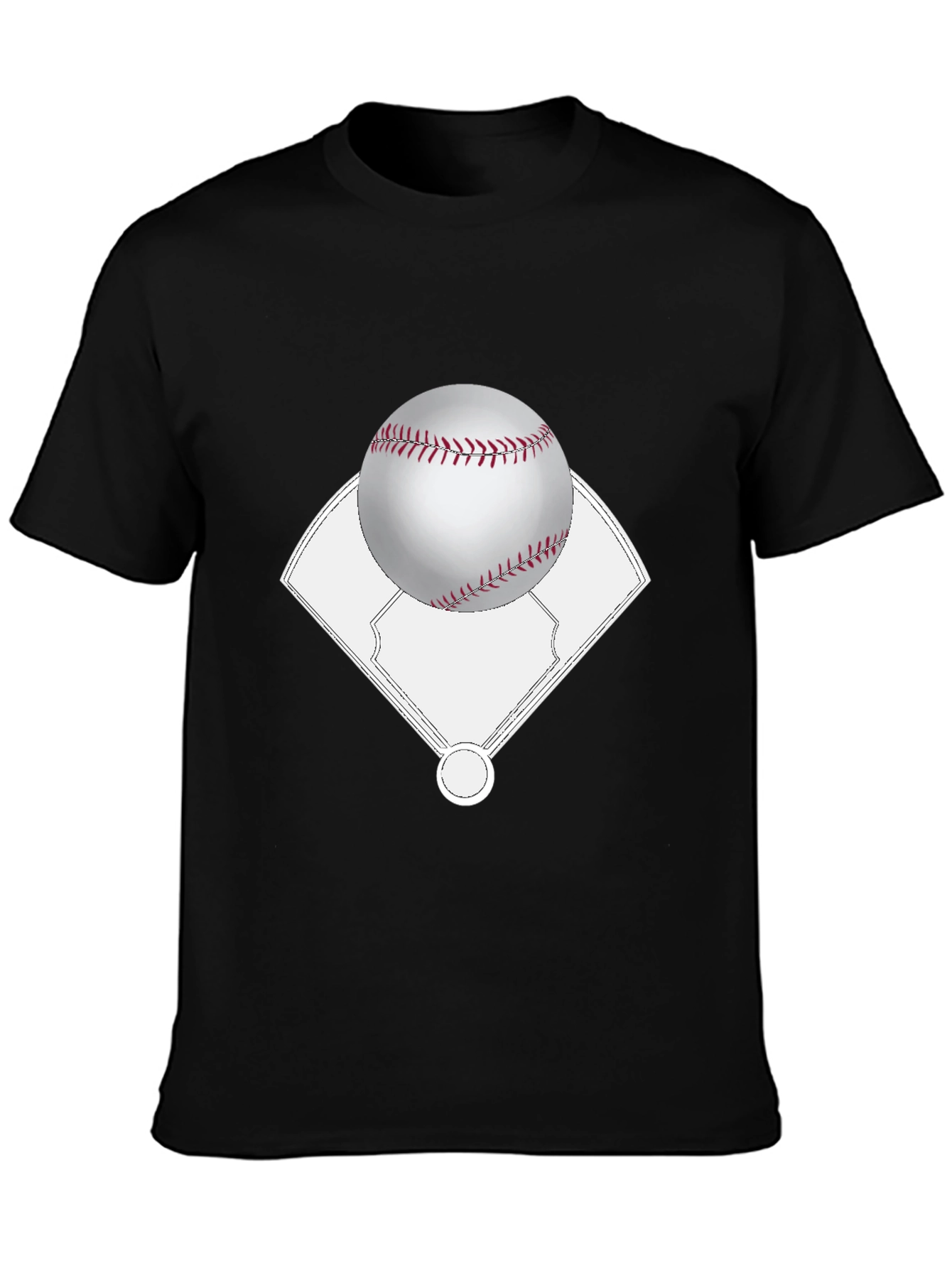 Baseball T-Shirt - Pitchers Mound Design