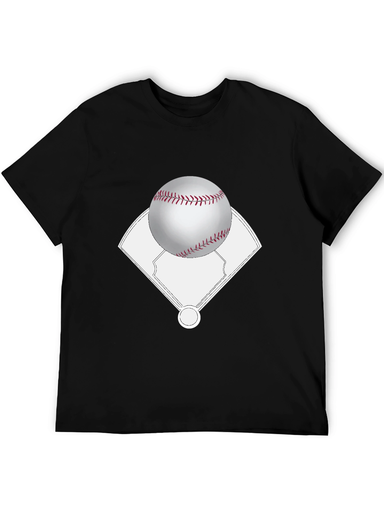 Baseball T-Shirt - Pitchers Mound Design