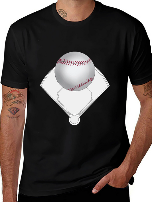 Baseball T-Shirt - Pitchers Mound Design