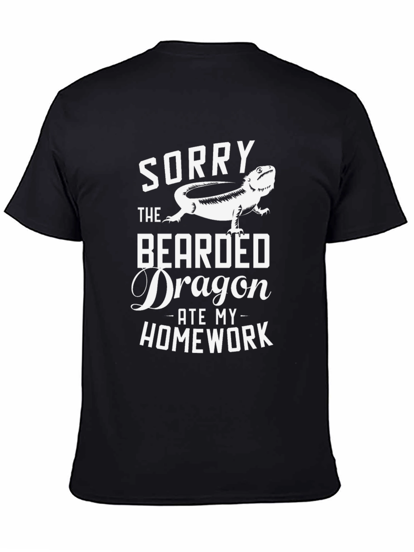 Bearded Dragon Ate My Homework Graphic Tee