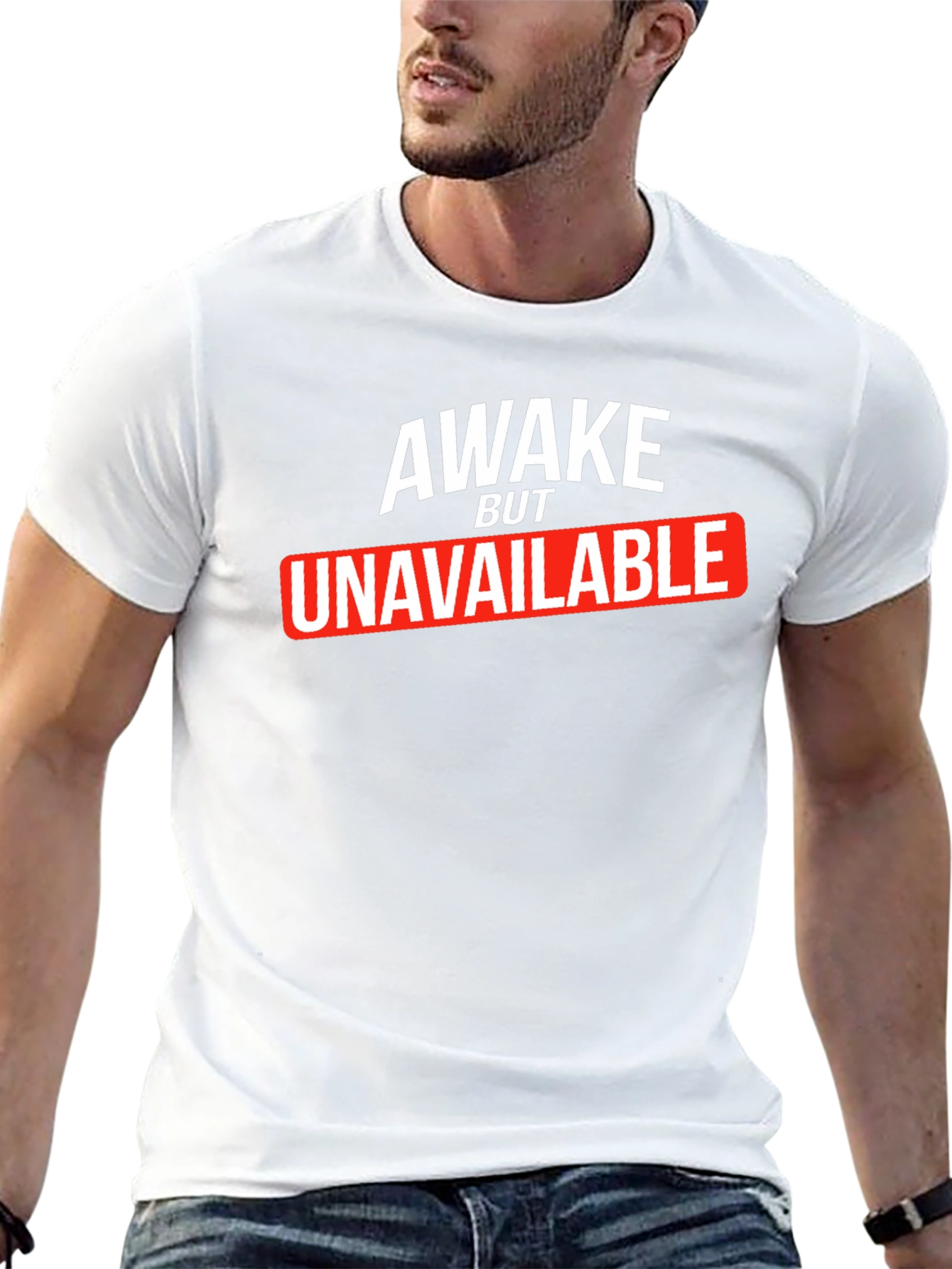 Awake But Unavailable Graphic Tee