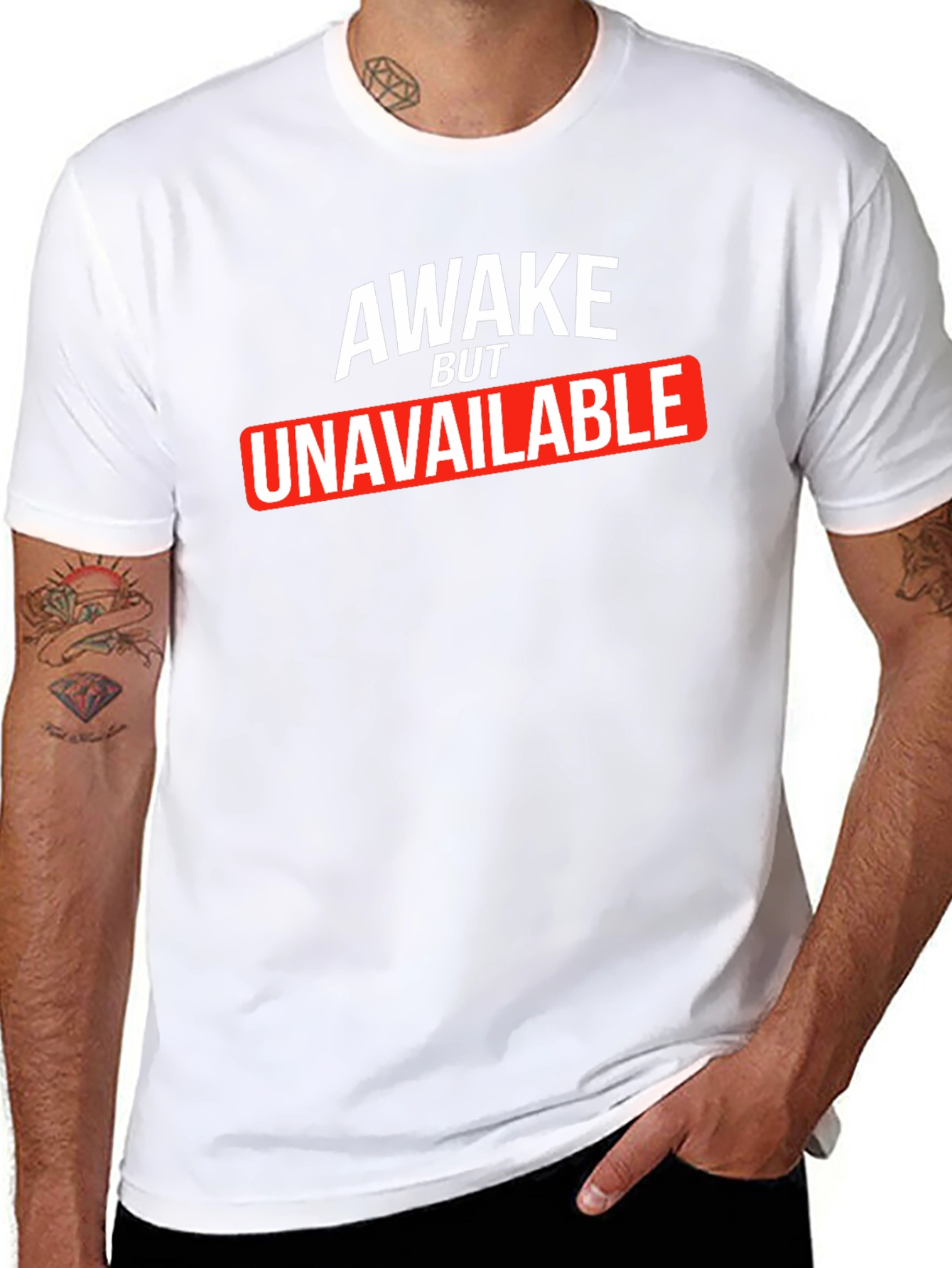 Awake But Unavailable Graphic Tee