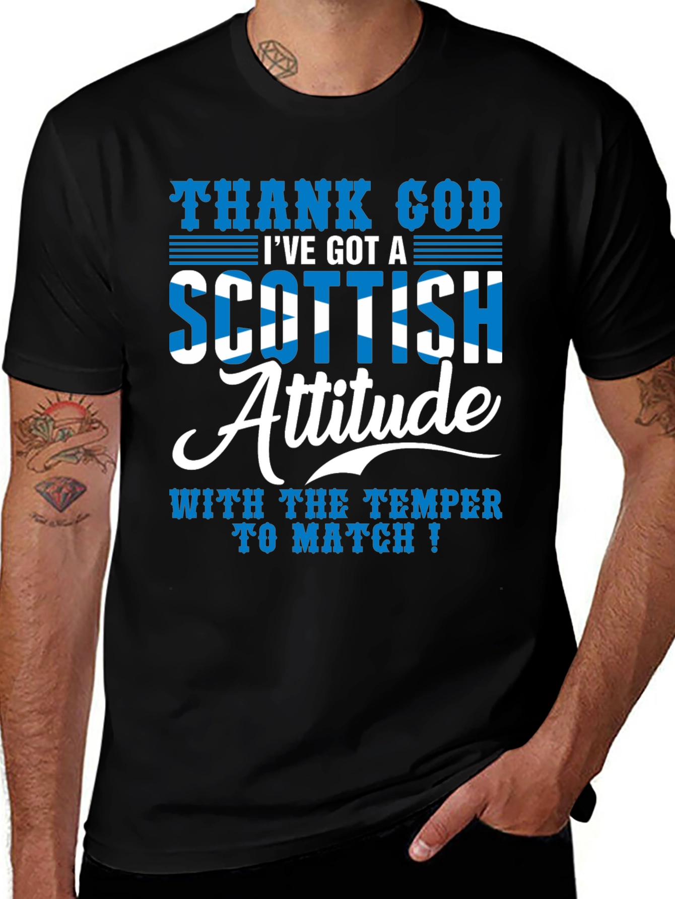 Scottish Attitude Mens T-Shirt