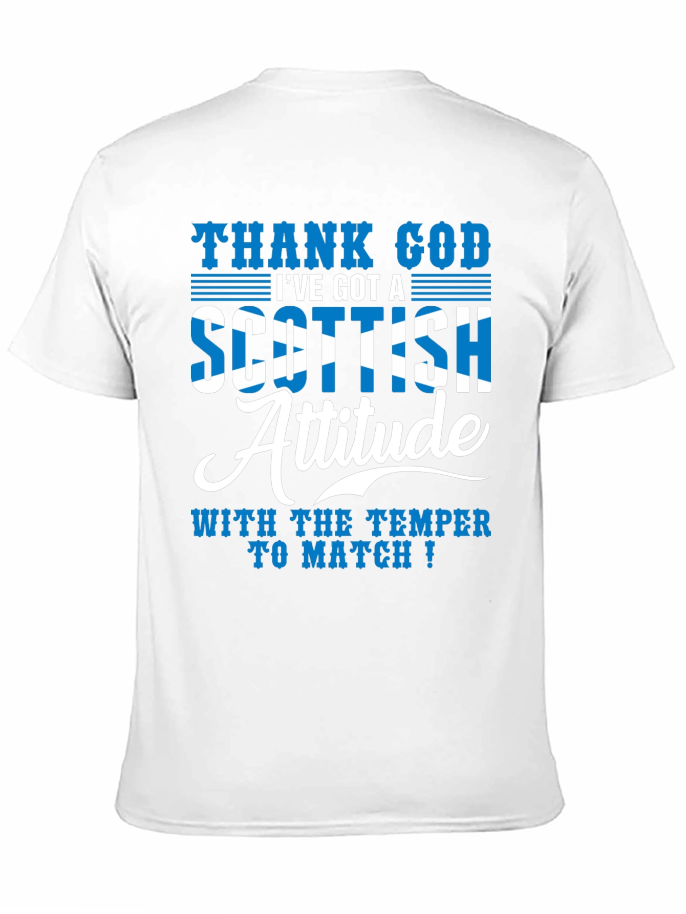 Scottish Attitude Mens T-Shirt