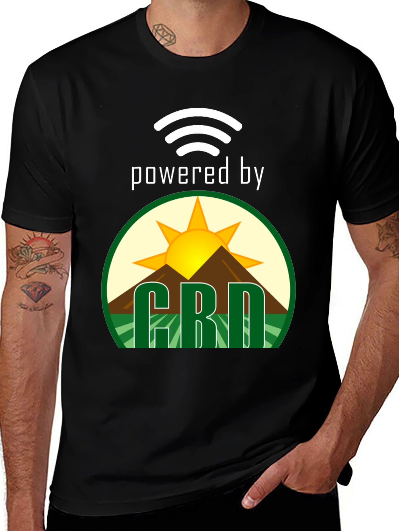 Powered by GRD T-Shirt - Comfort Fit