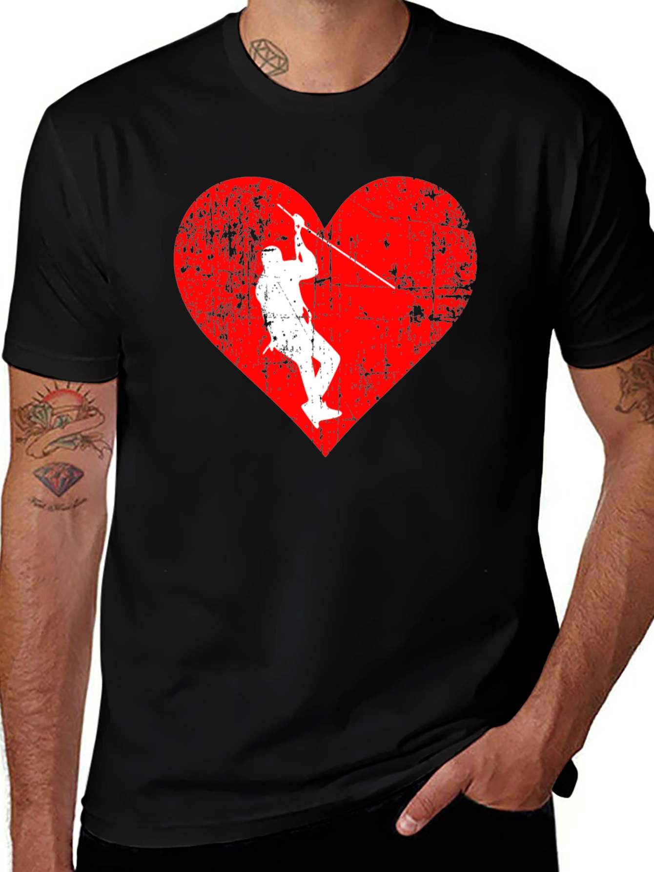 Climber Heart Graphic Tee