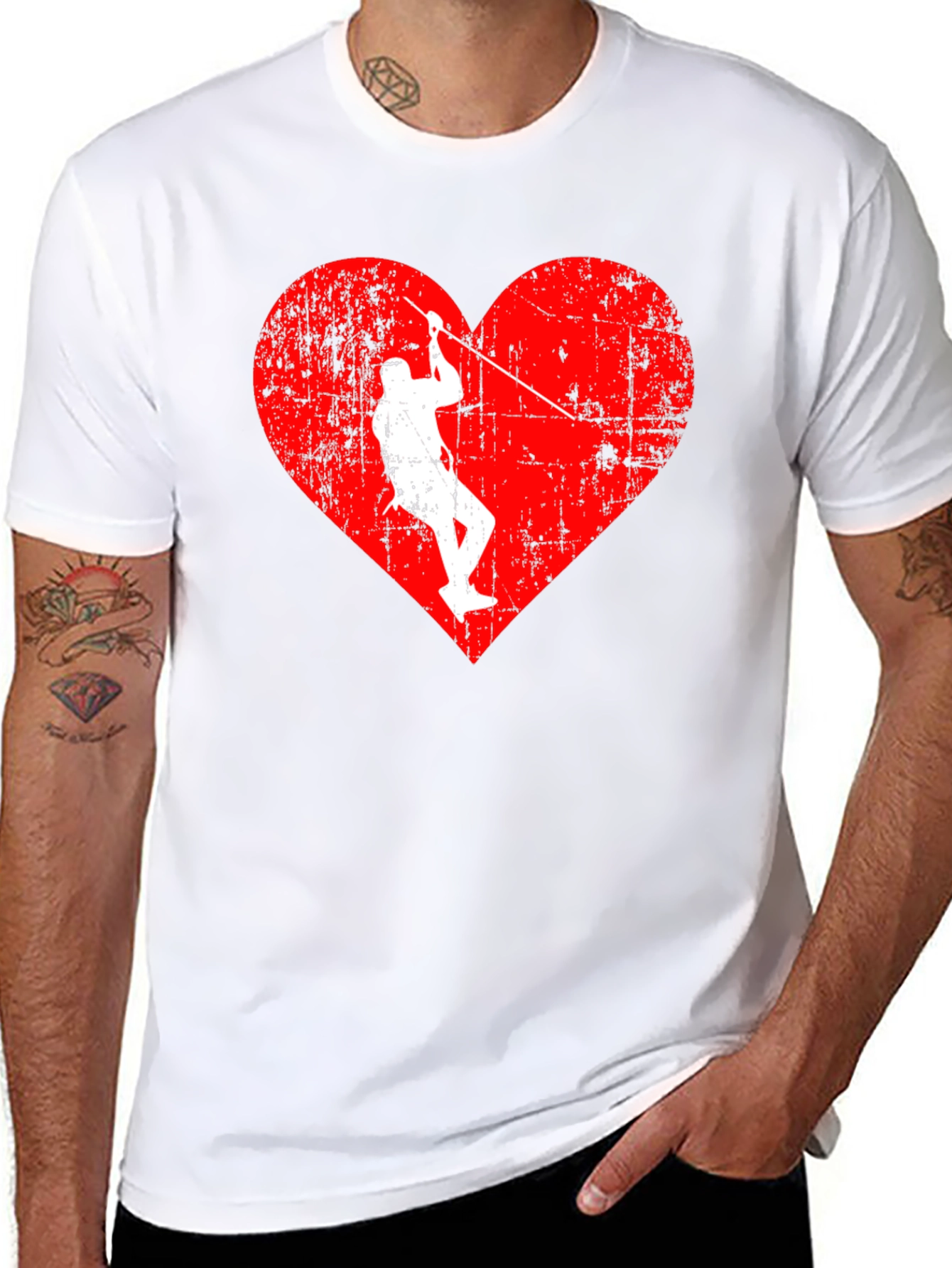 Climber Heart Graphic Tee