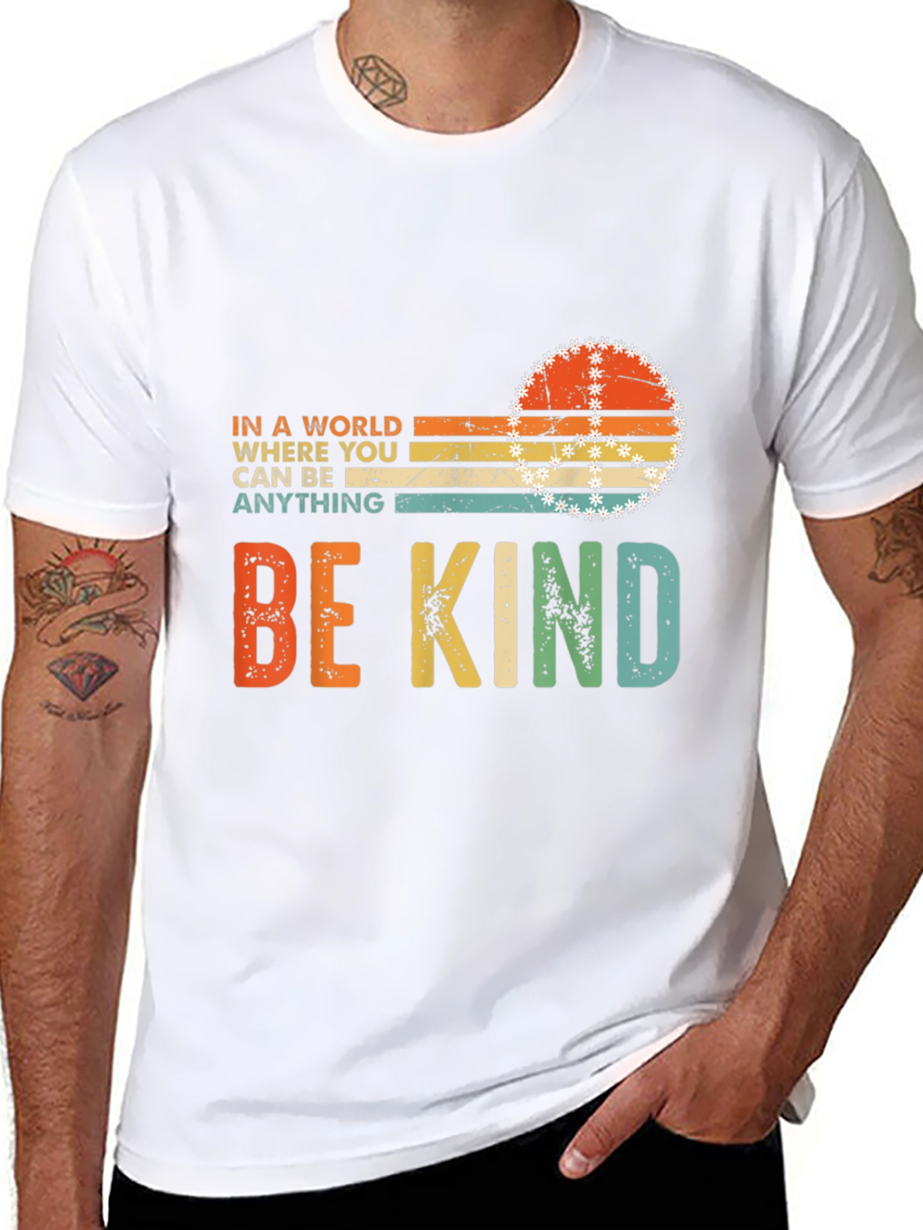 Be Kind Retro Graphic T-Shirt