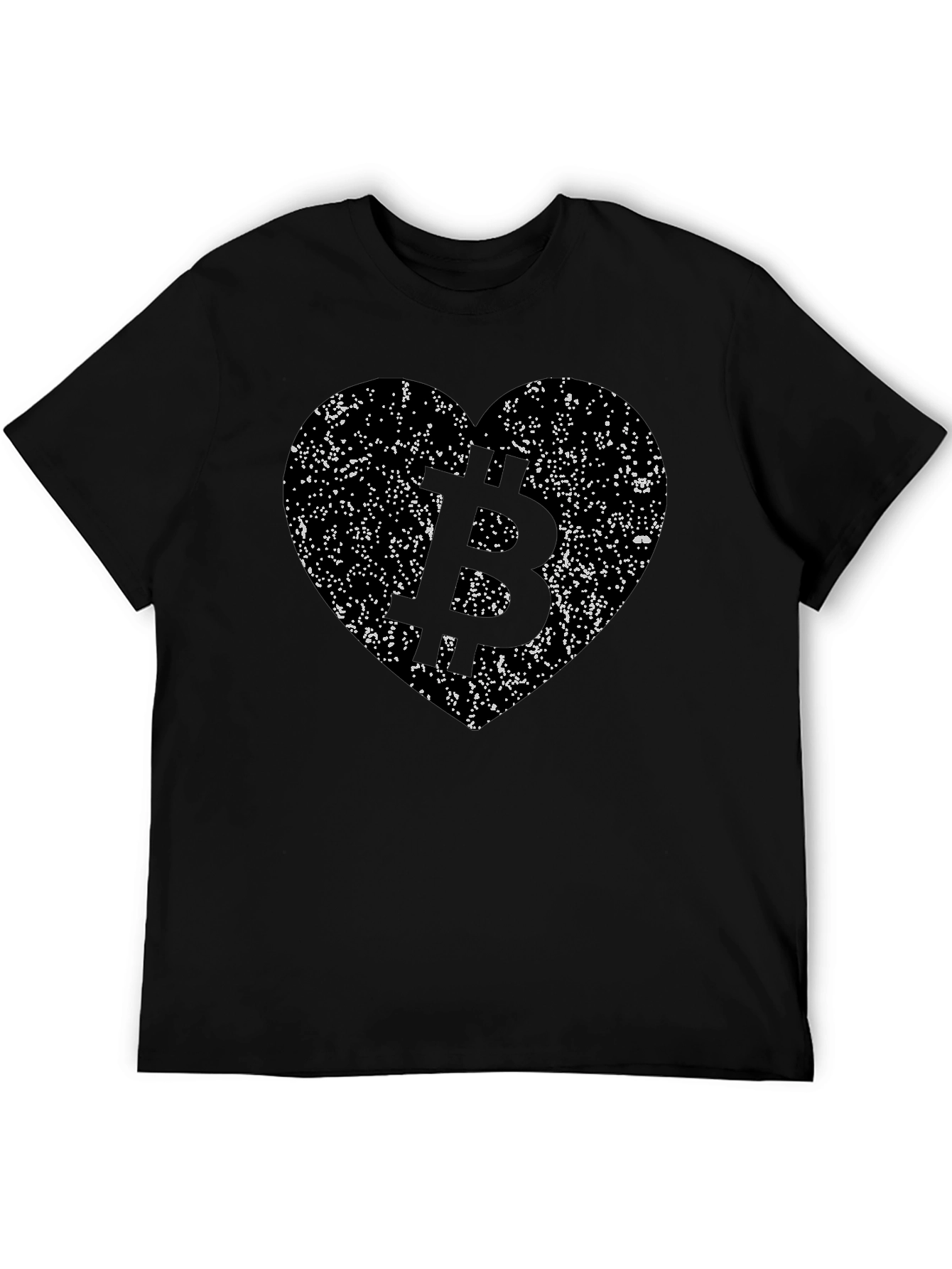 Bitcoin Heart T-Shirt - Crypto Lover Tee