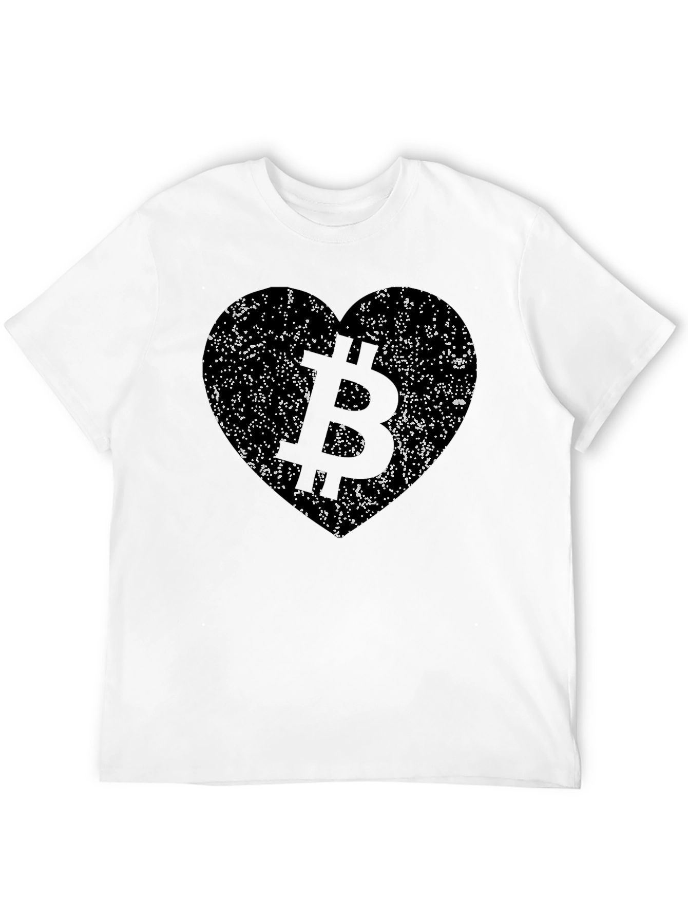 Bitcoin Heart T-Shirt - Crypto Lover Tee