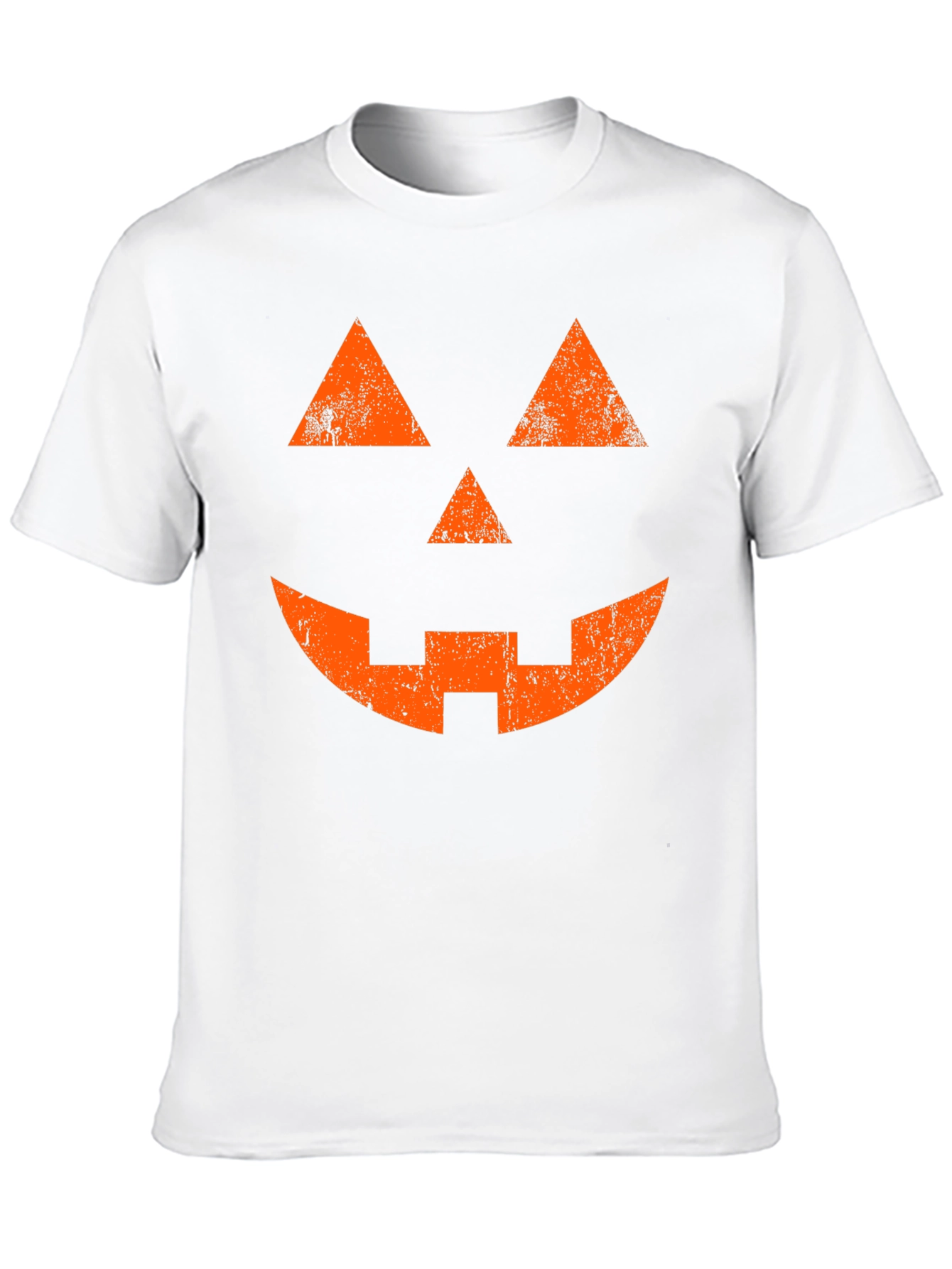 Halloween Jack-o-Lantern Face T-Shirt - Spooky Season