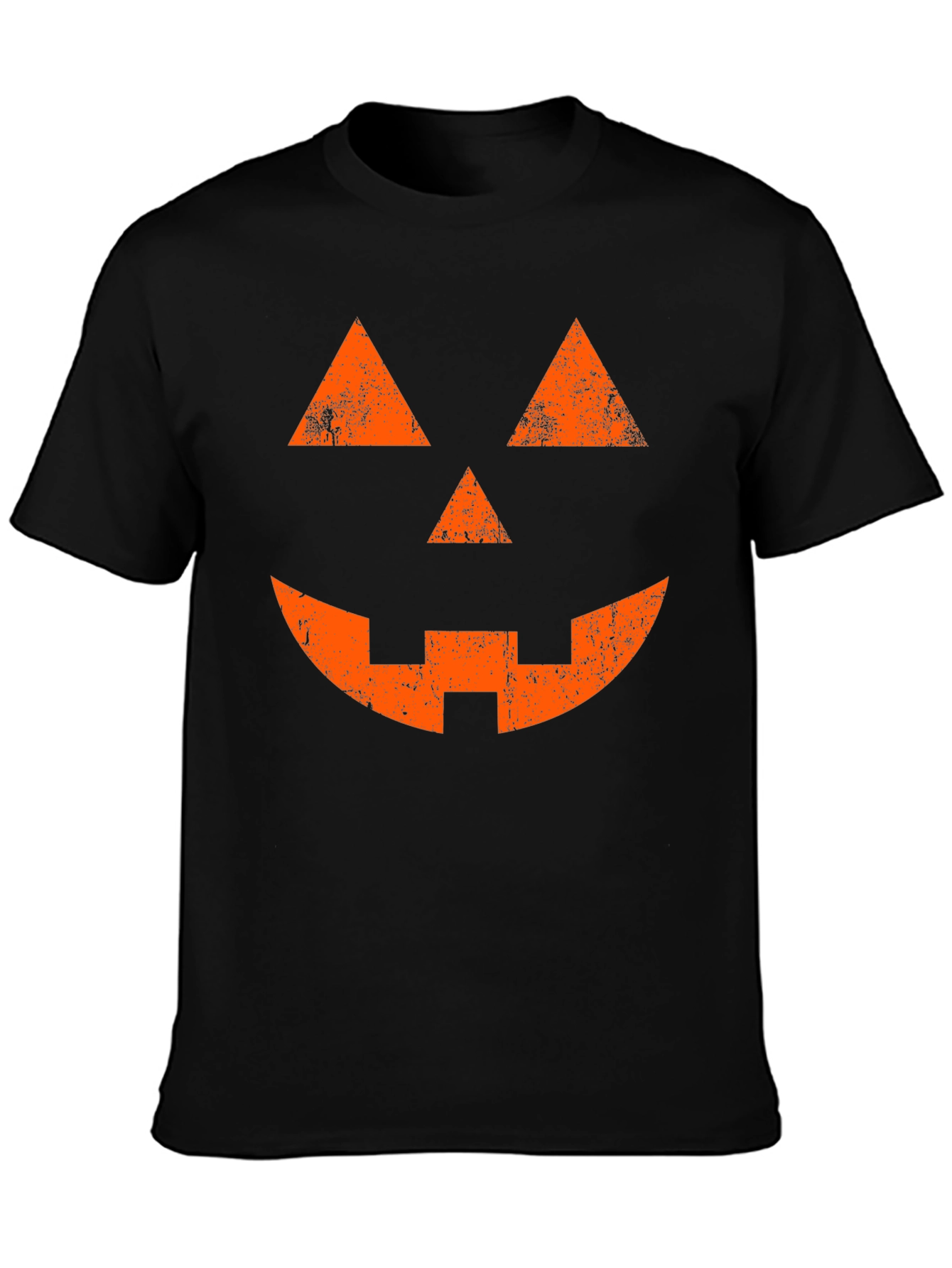 Halloween Jack-o-Lantern Face T-Shirt - Spooky Season