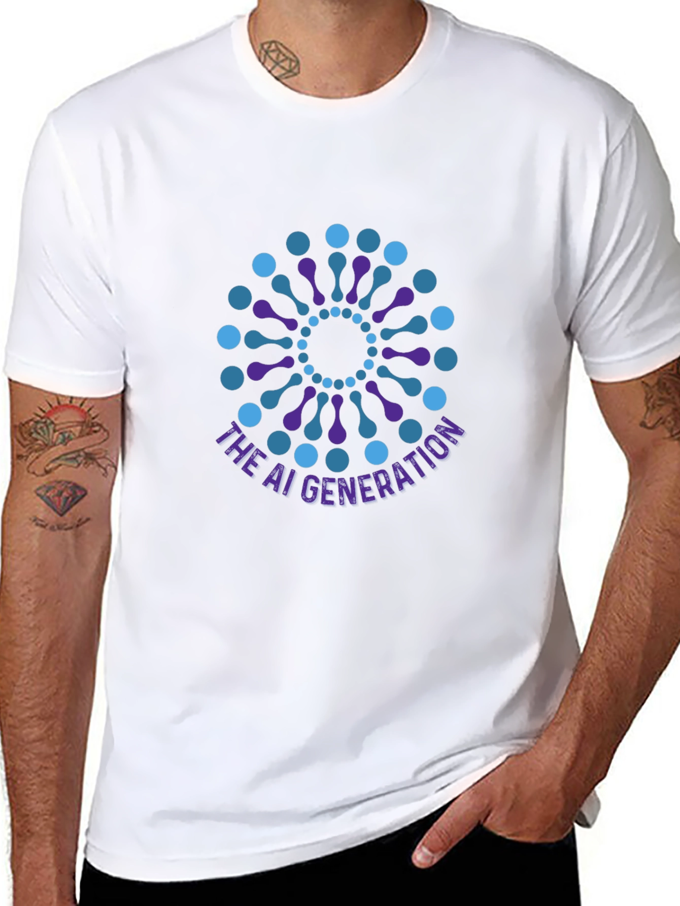 The AI Generation Graphic T-Shirt
